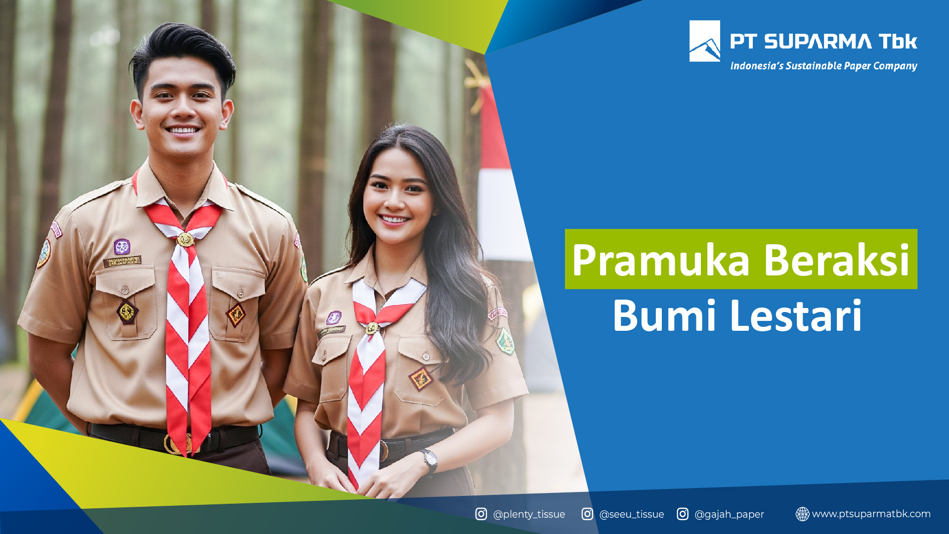 Hut Pramuka 2025 Bagi PT Suparma Tbk: Cinta Alam dan Manusia