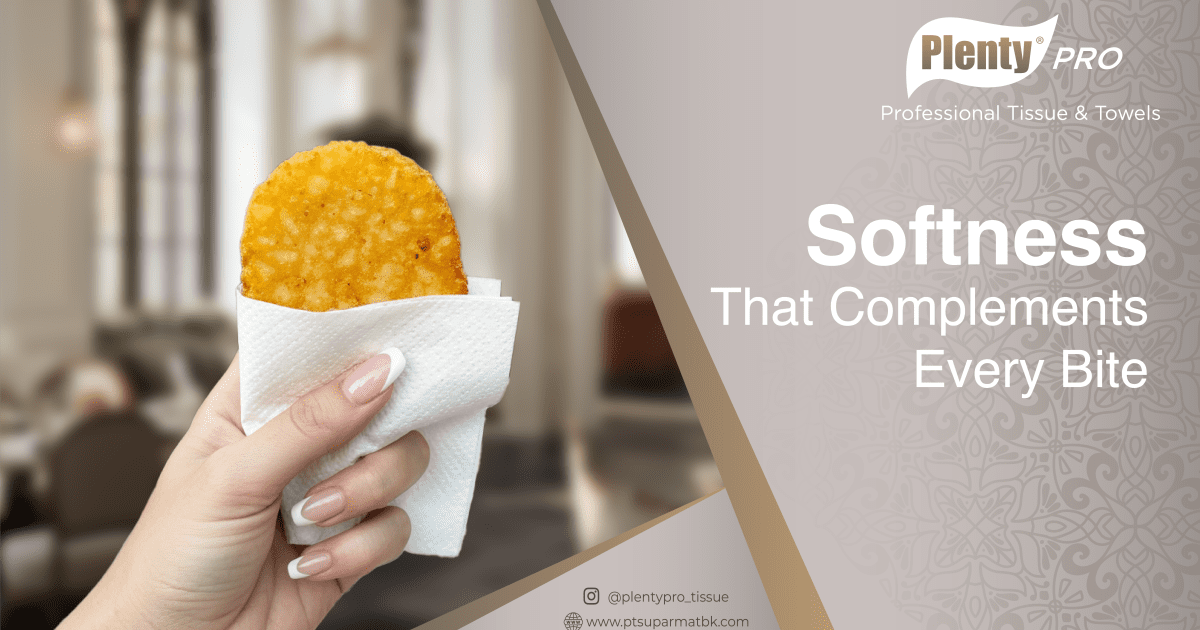 Napkin Premium Plenty®Pro untuk Restoran Berkelas