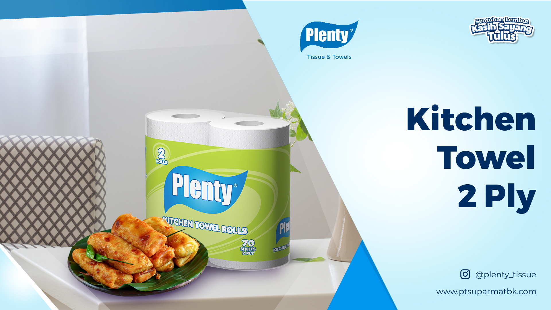 Merk Tisu Dapur 2 Ply Asli Indonesia yang Virgin Pulp