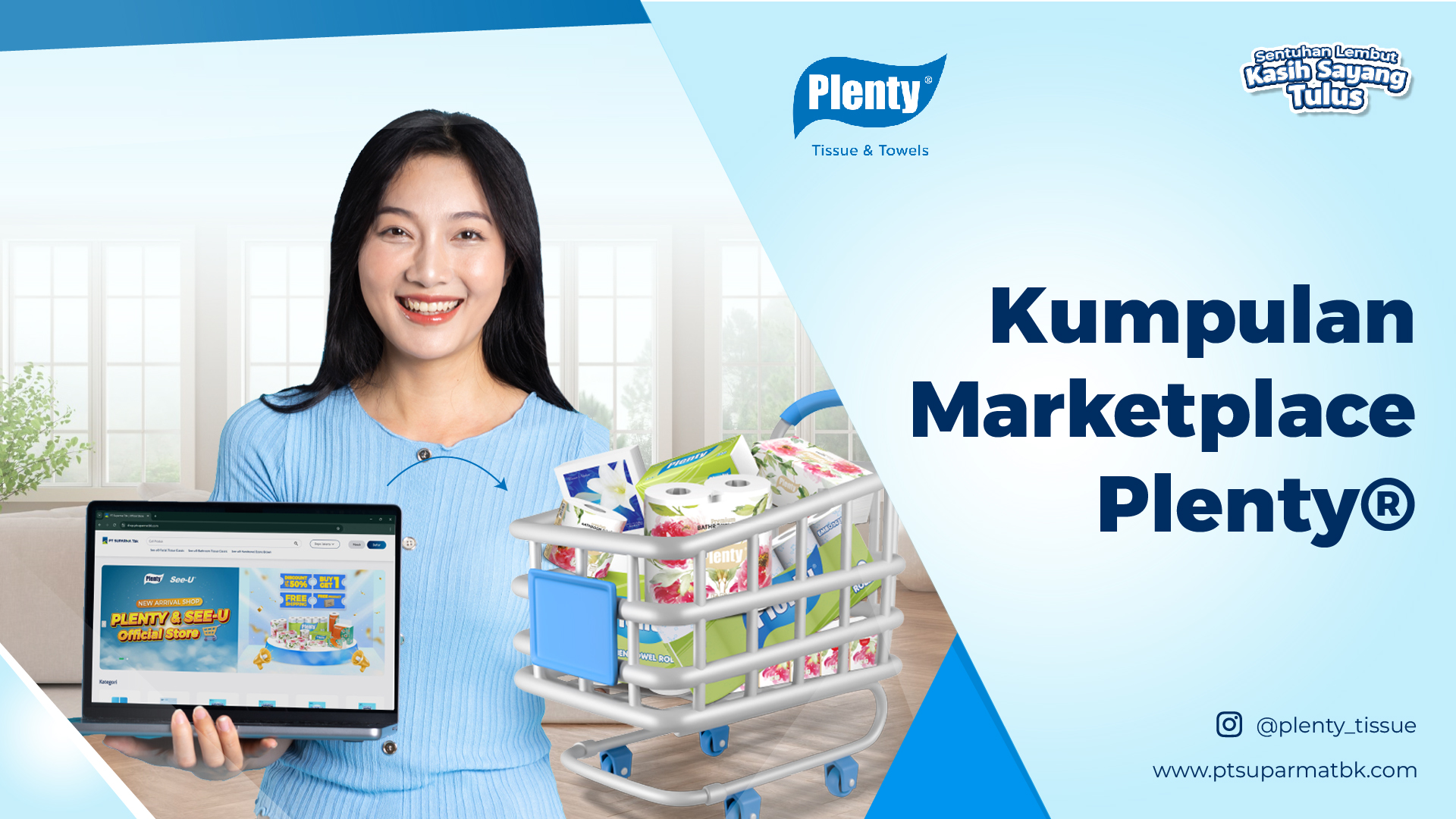 Nama Marketplace Plenty jual Tissue Terlengkap Se Indonesia