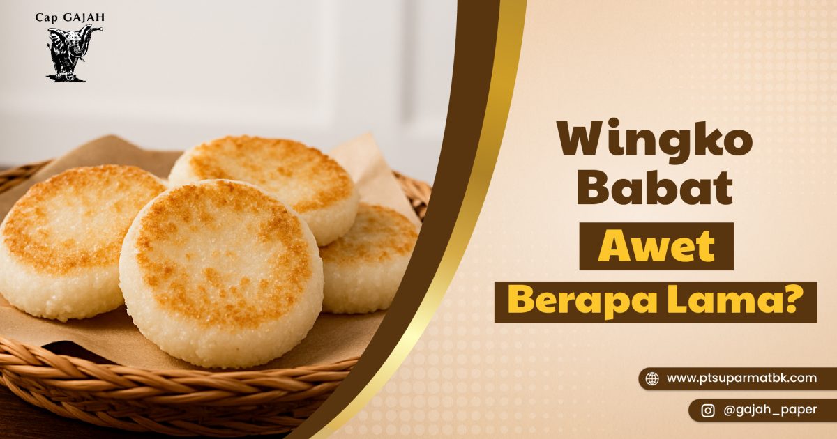 Wingko Babat Tahan Berapa Hari Diluar Kulkas?