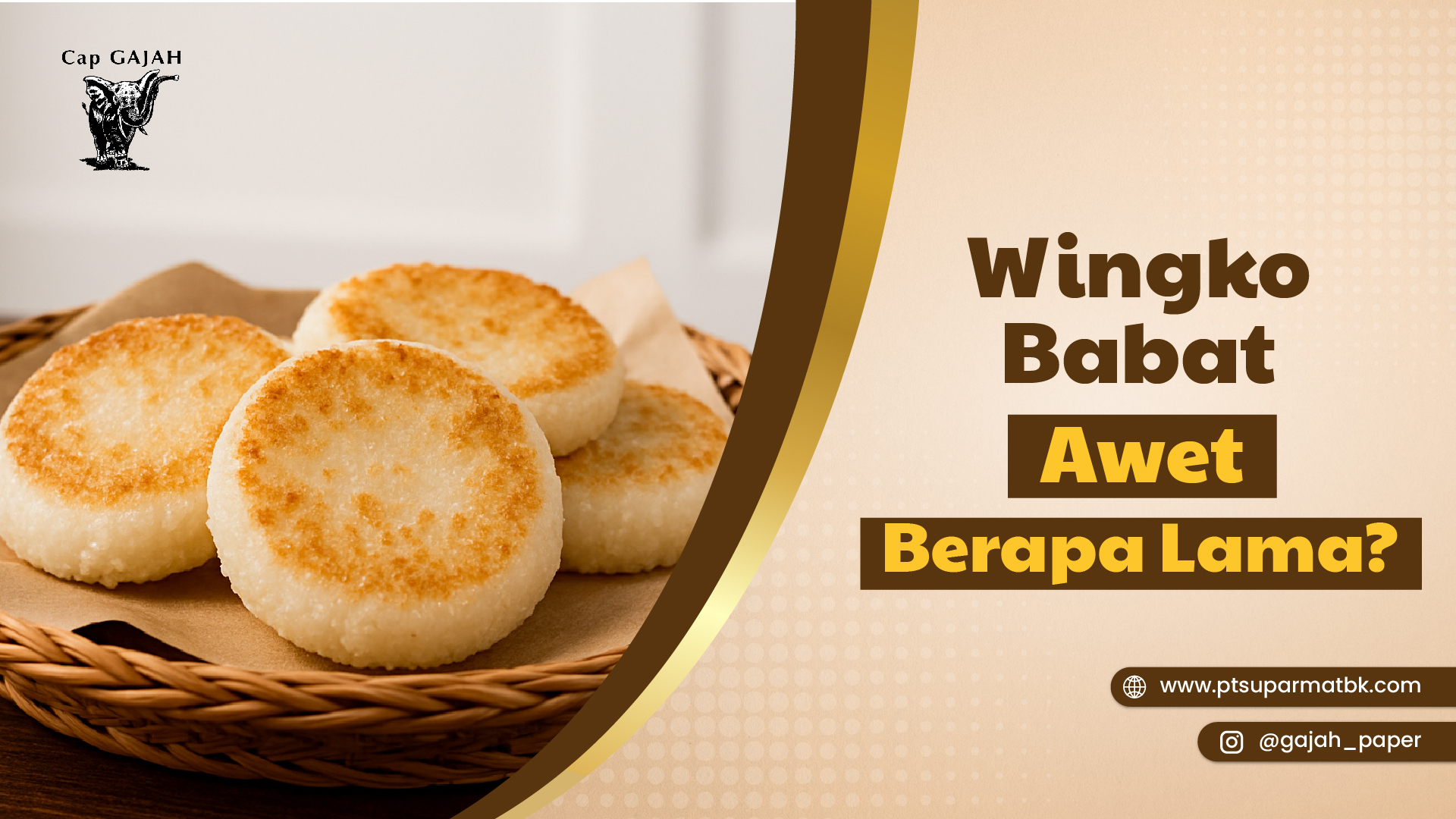 Wingko Babat Tahan Berapa Hari Diluar Kulkas?