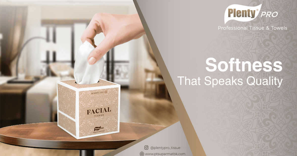 Tissue Virgin Multifungsi Tebal dan Lembut untuk Industri