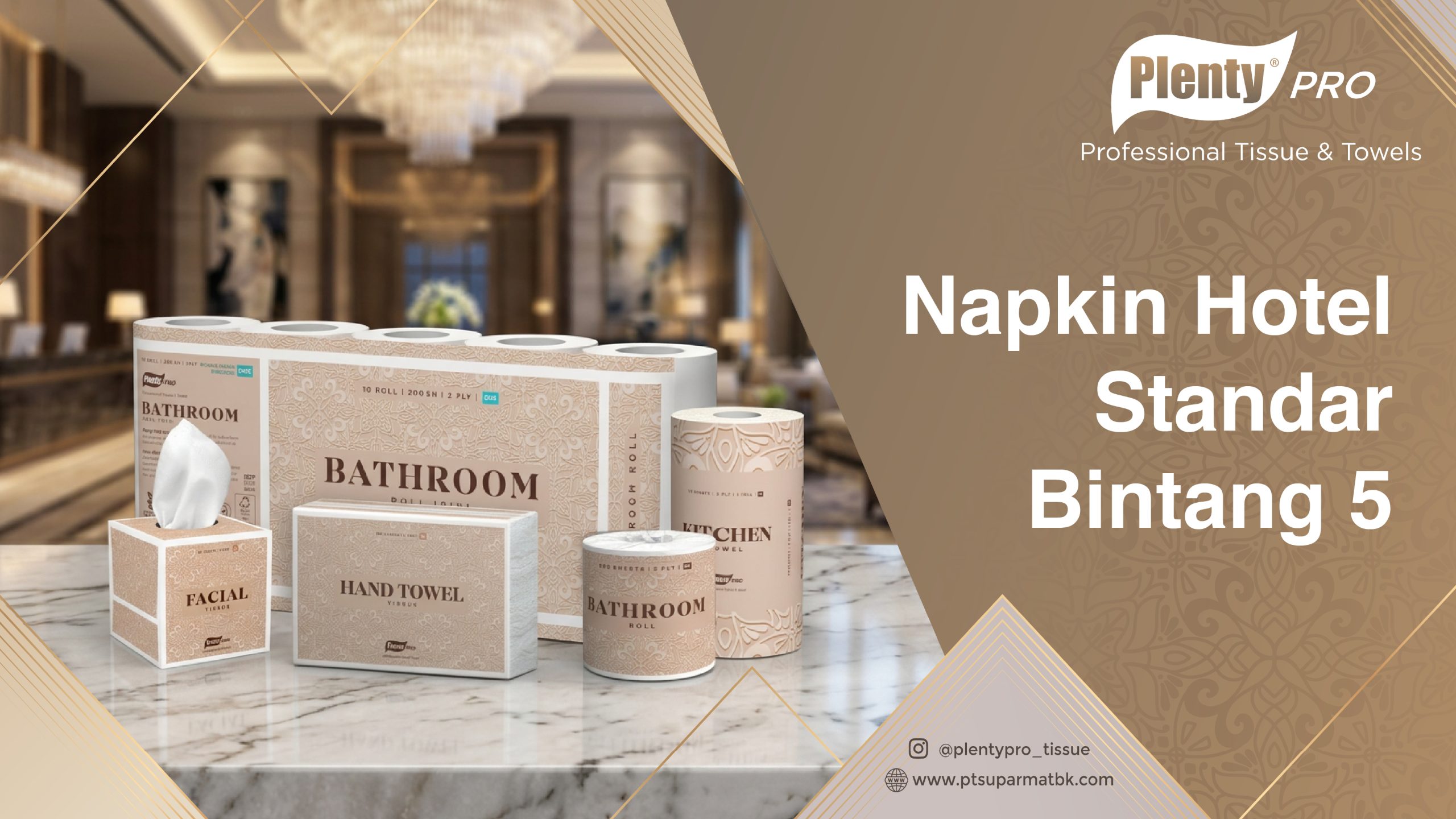 Napkin Hotel Standar Bintang 5