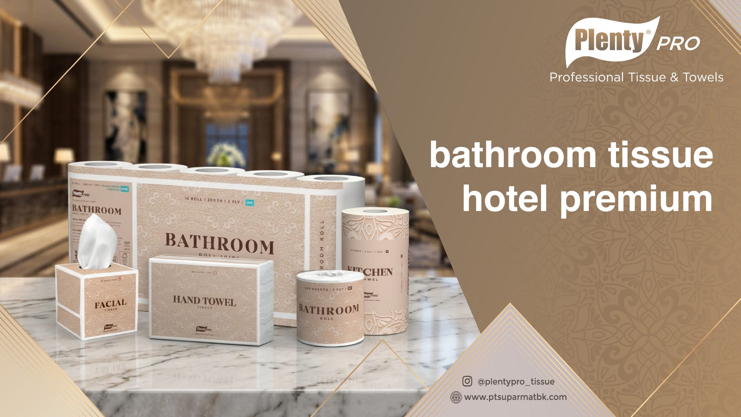 Bathroom Tissue Hotel Premium
