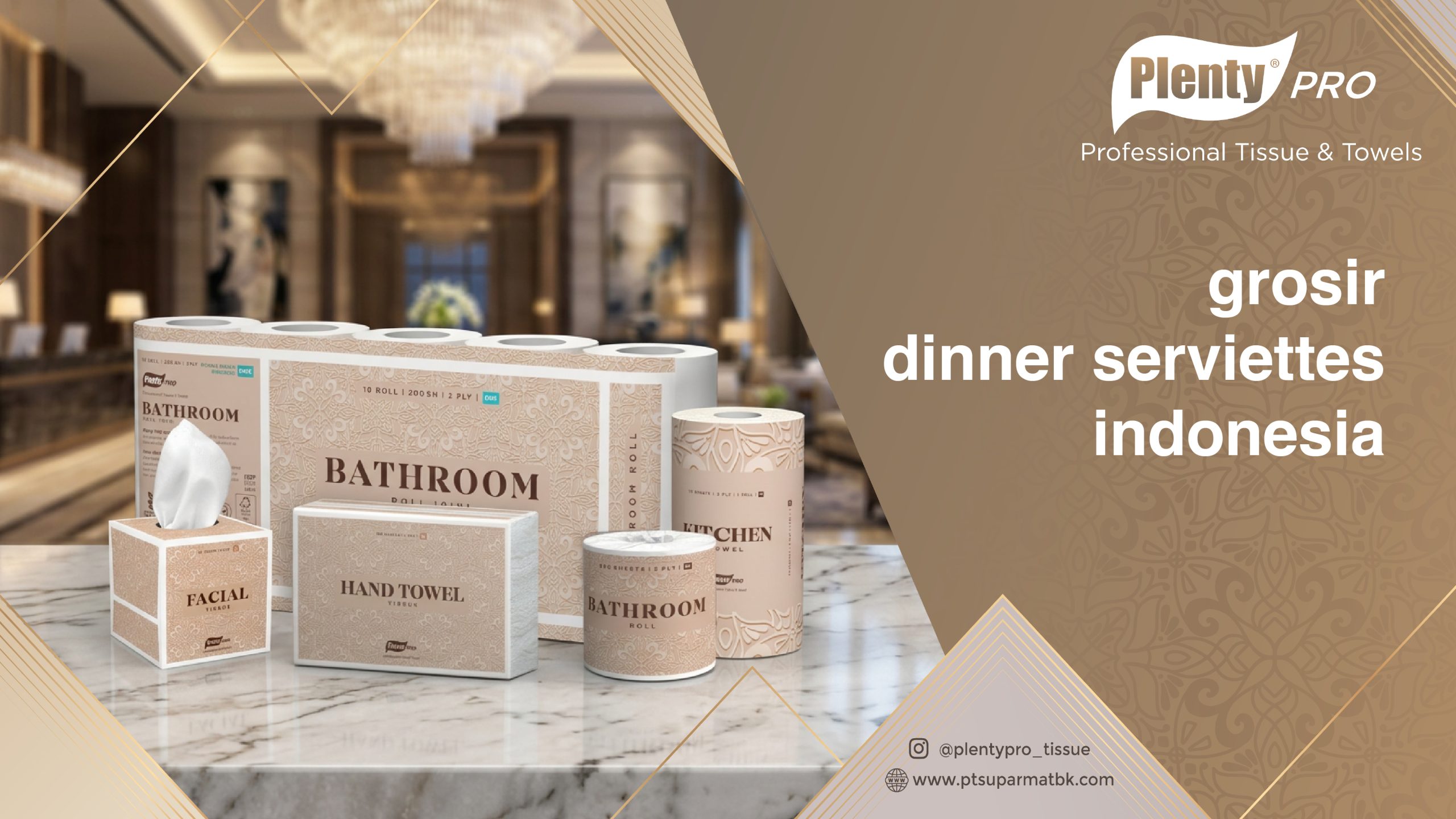 Grosir Dinner Serviettes Indonesia