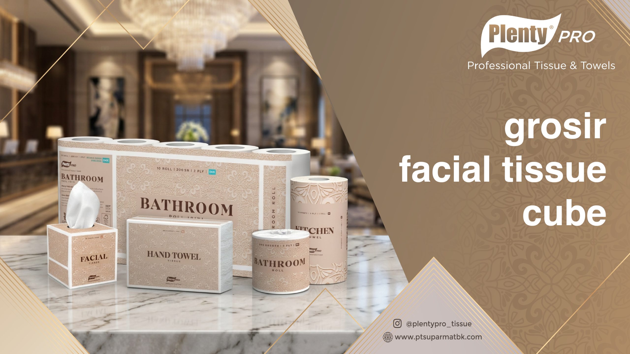Jasa Grosir Facial Tissue Cube