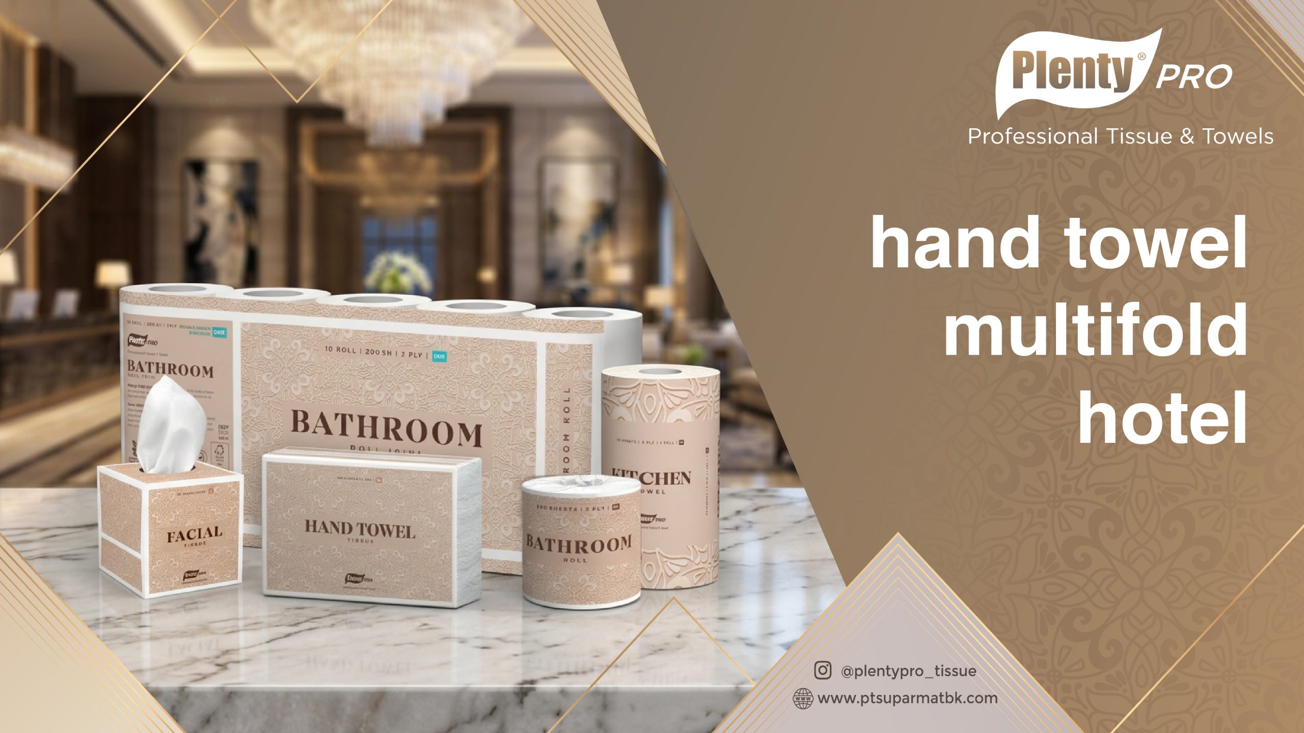 Hand Towel Multifold Hotel