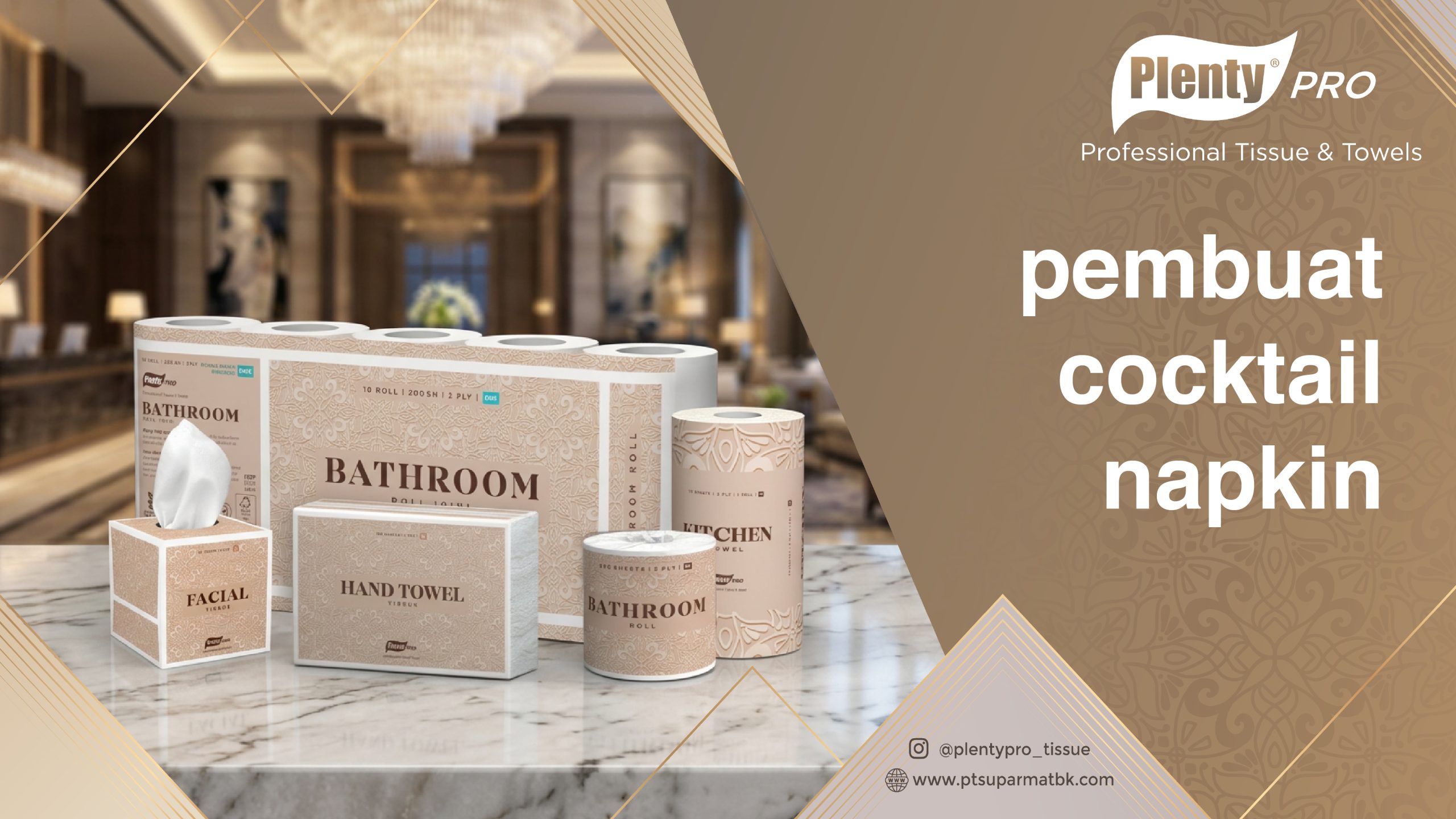 Pembuat Cocktail Napkin Asli Indonesia