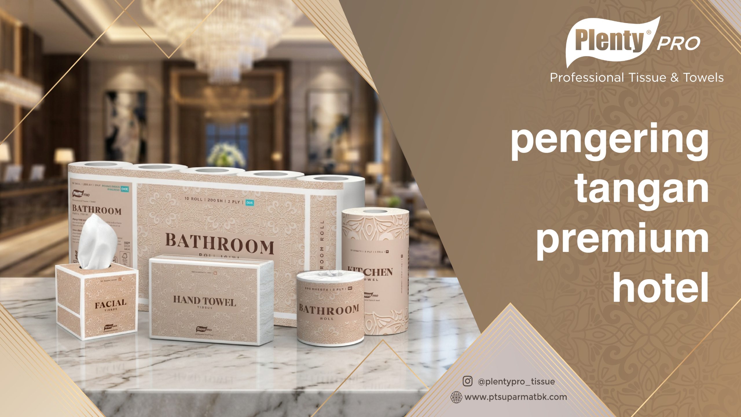 Pengering Tangan Premium Hotel