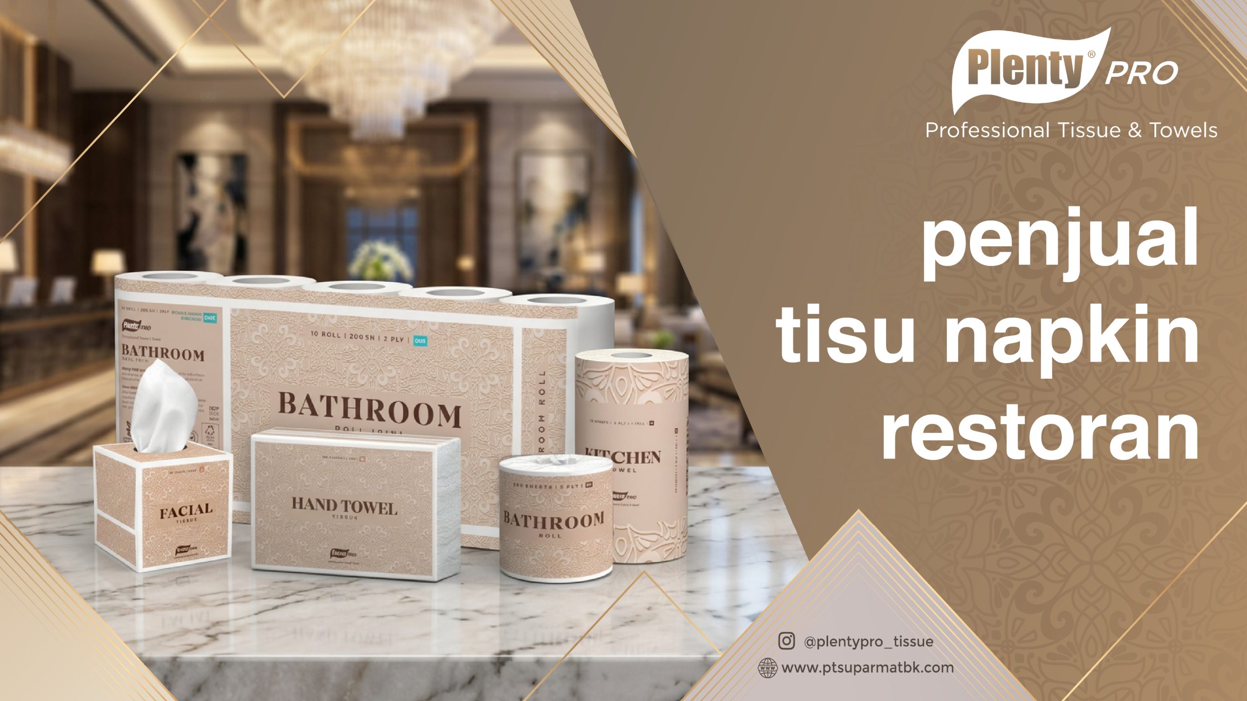 Penjual Tisu Napkin Restoran