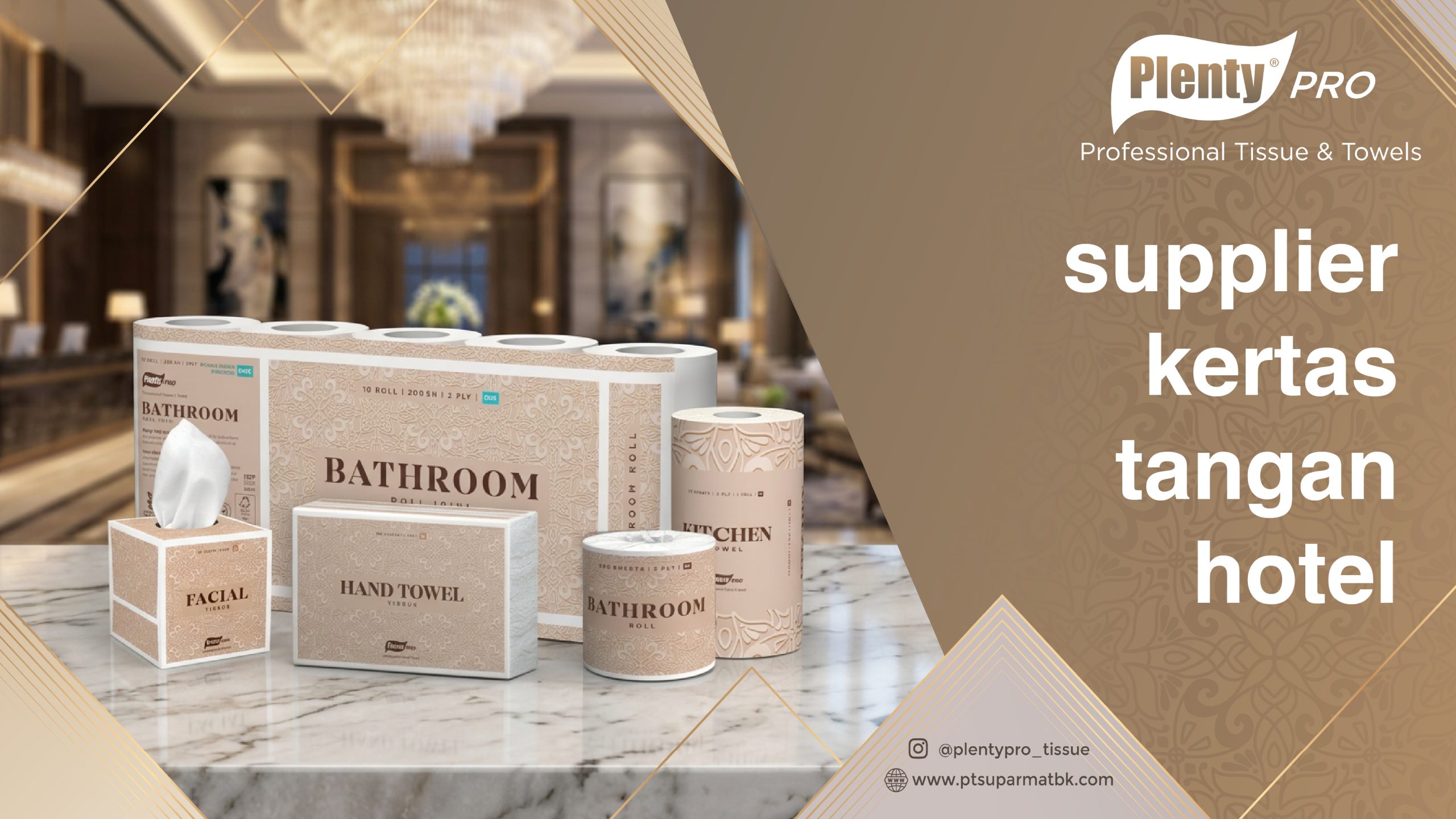 Supplier Kertas Tangan Hotel