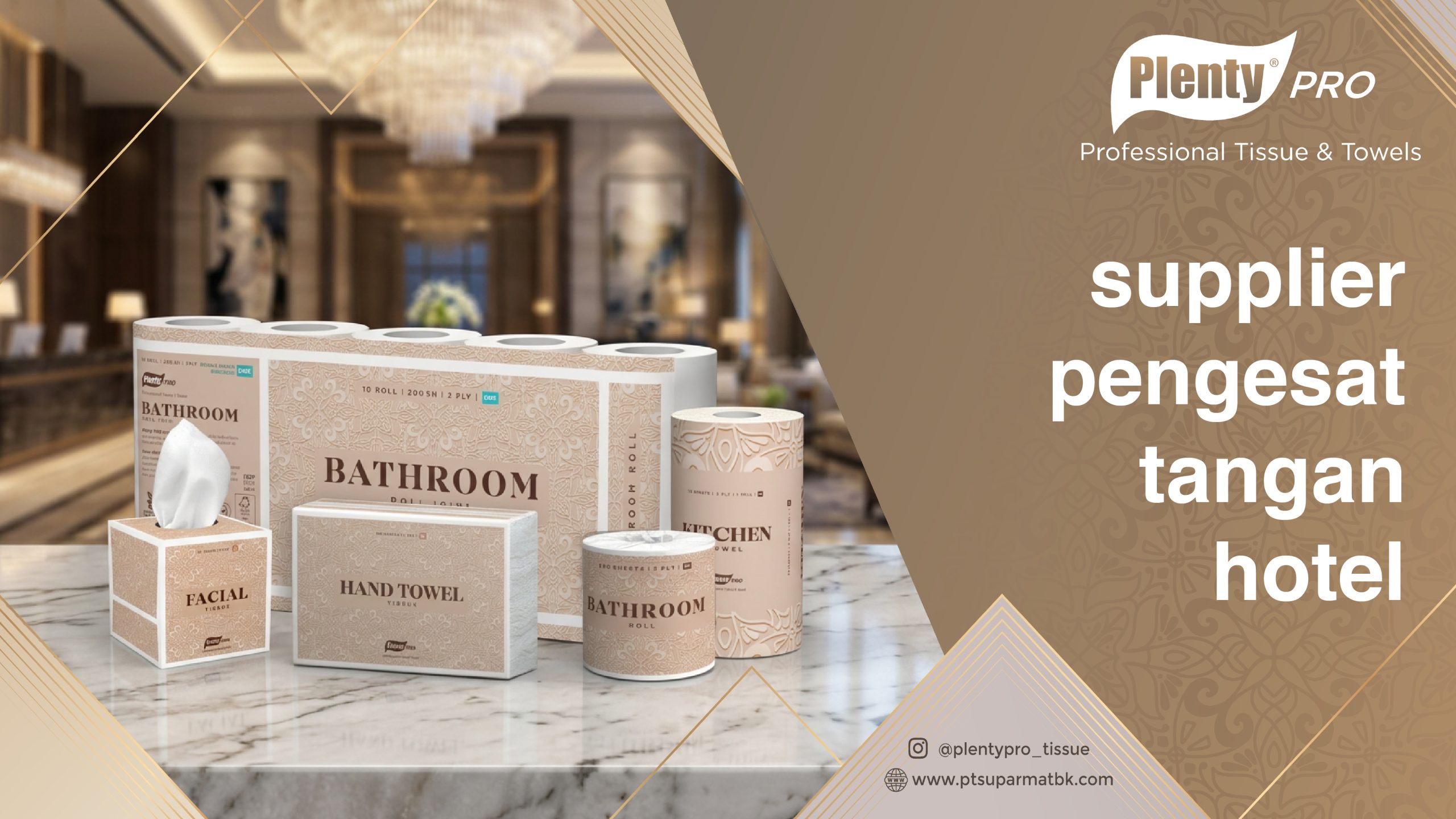 Supplier Pengesat Tangan Hotel