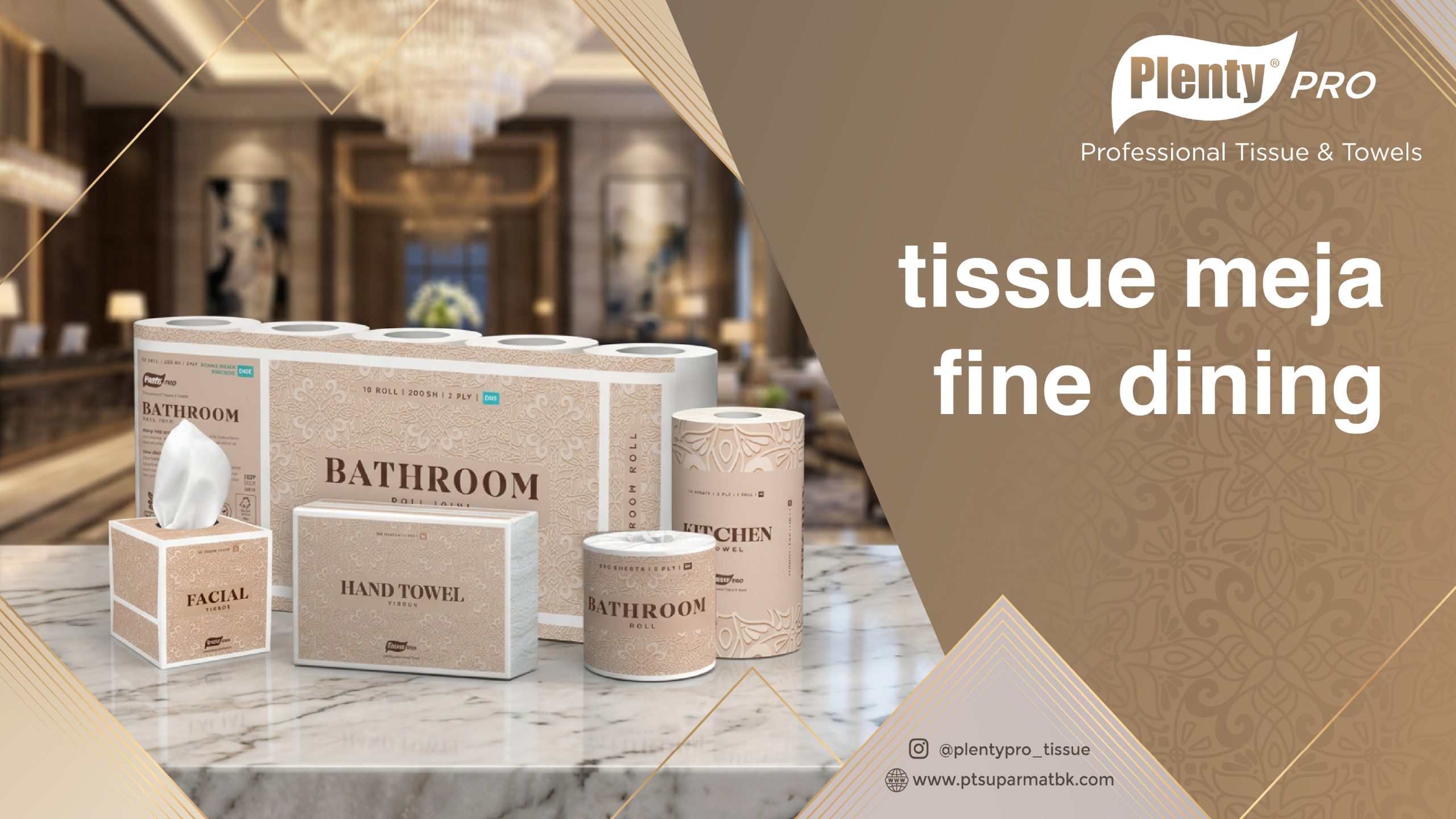 Tissue Meja Fine Dining