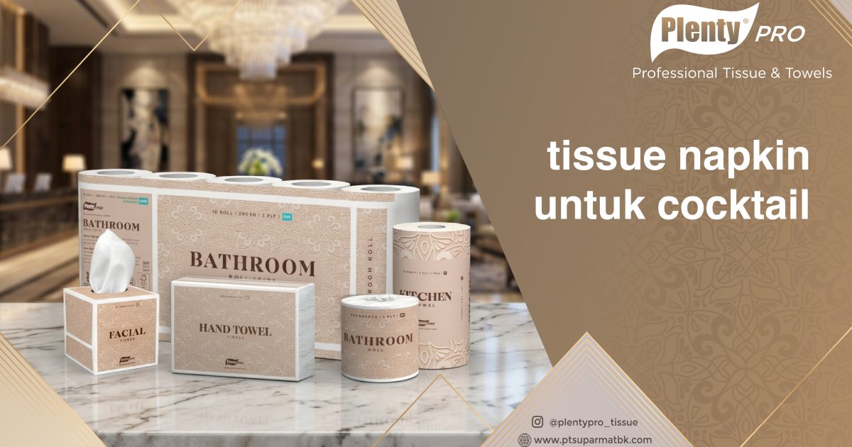 Tissue Napkin untuk Cocktail