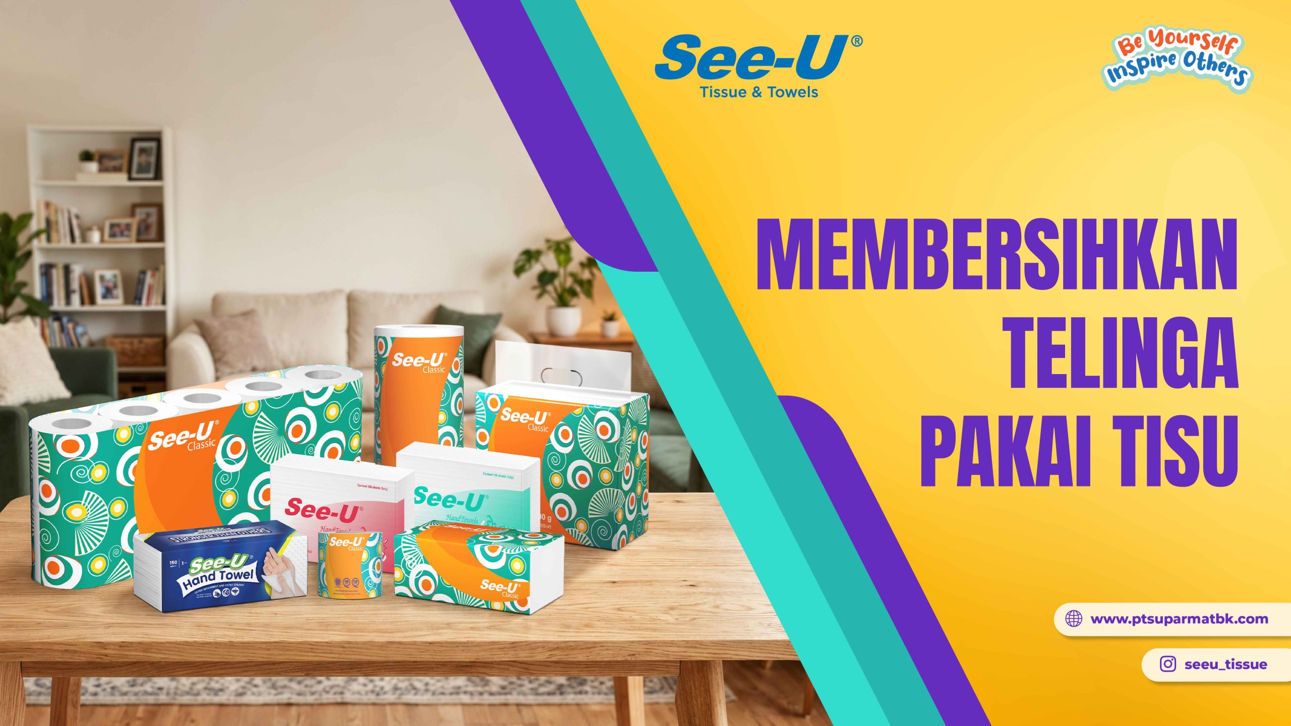 Membersihkan Telinga Pakai Tisu