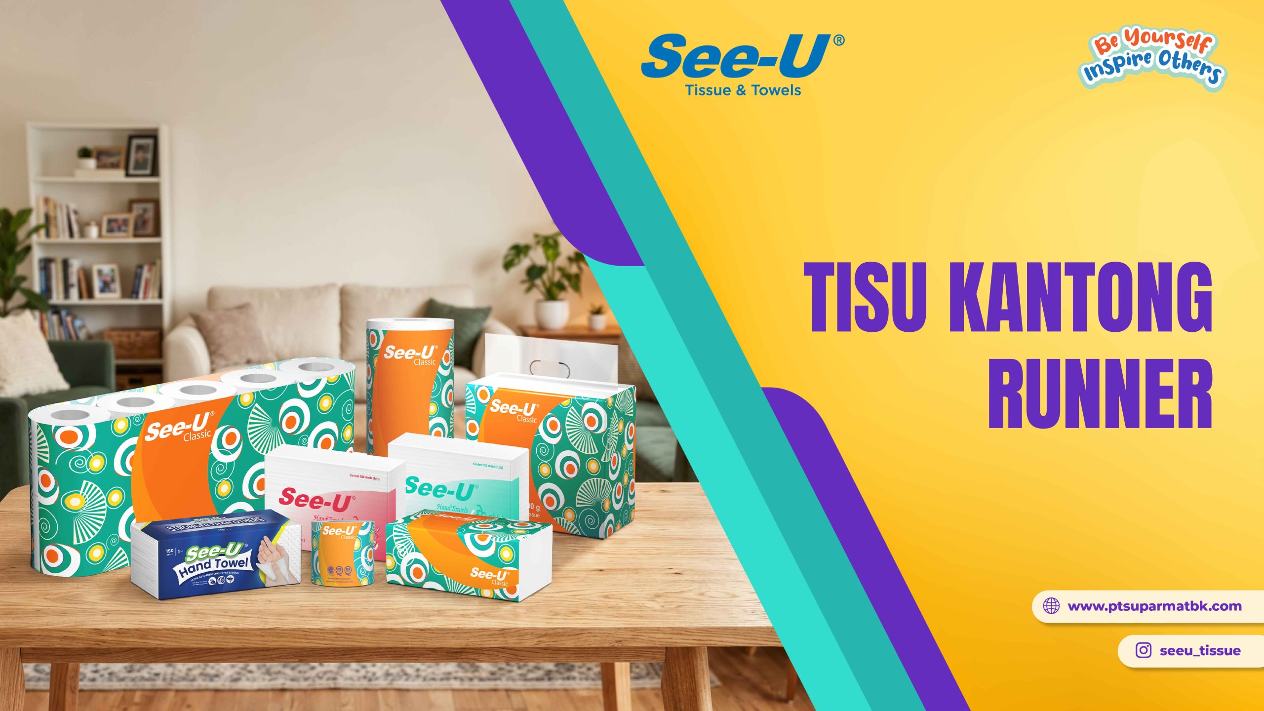 Tisu Kantong Runner Kecil