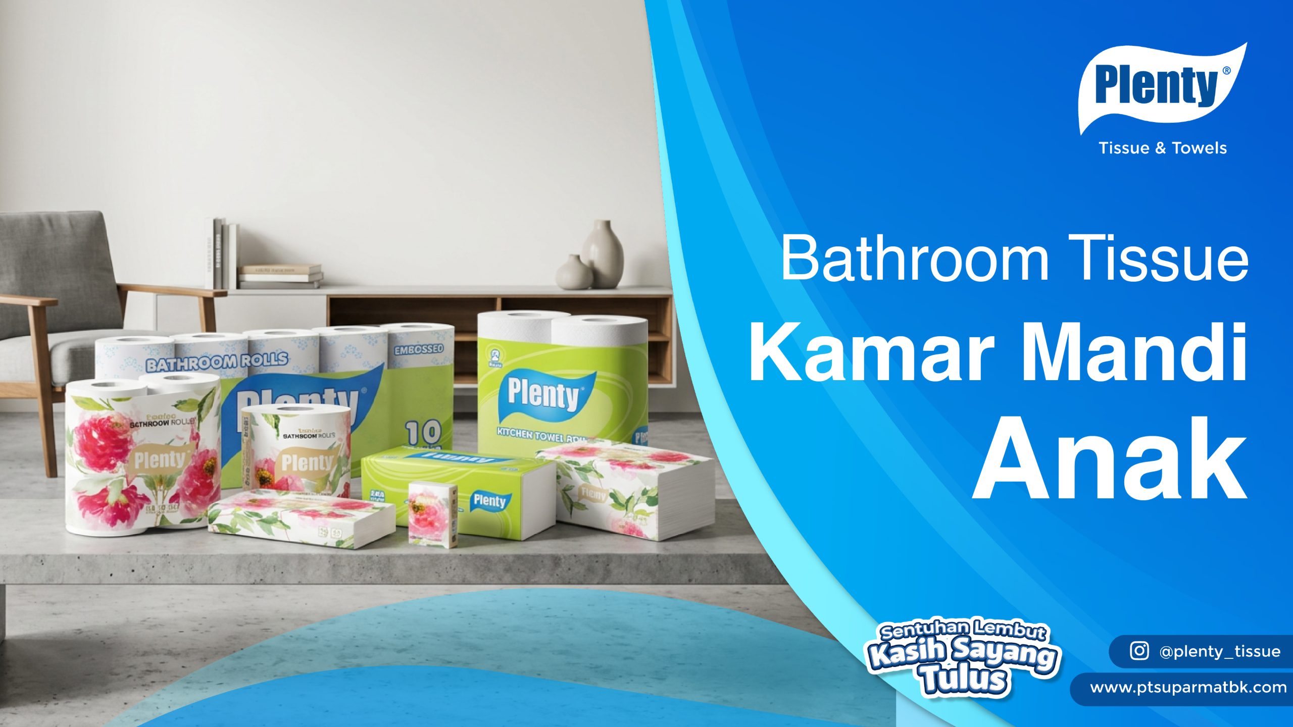 Bathroom Tissue Kamar Mandi Anak