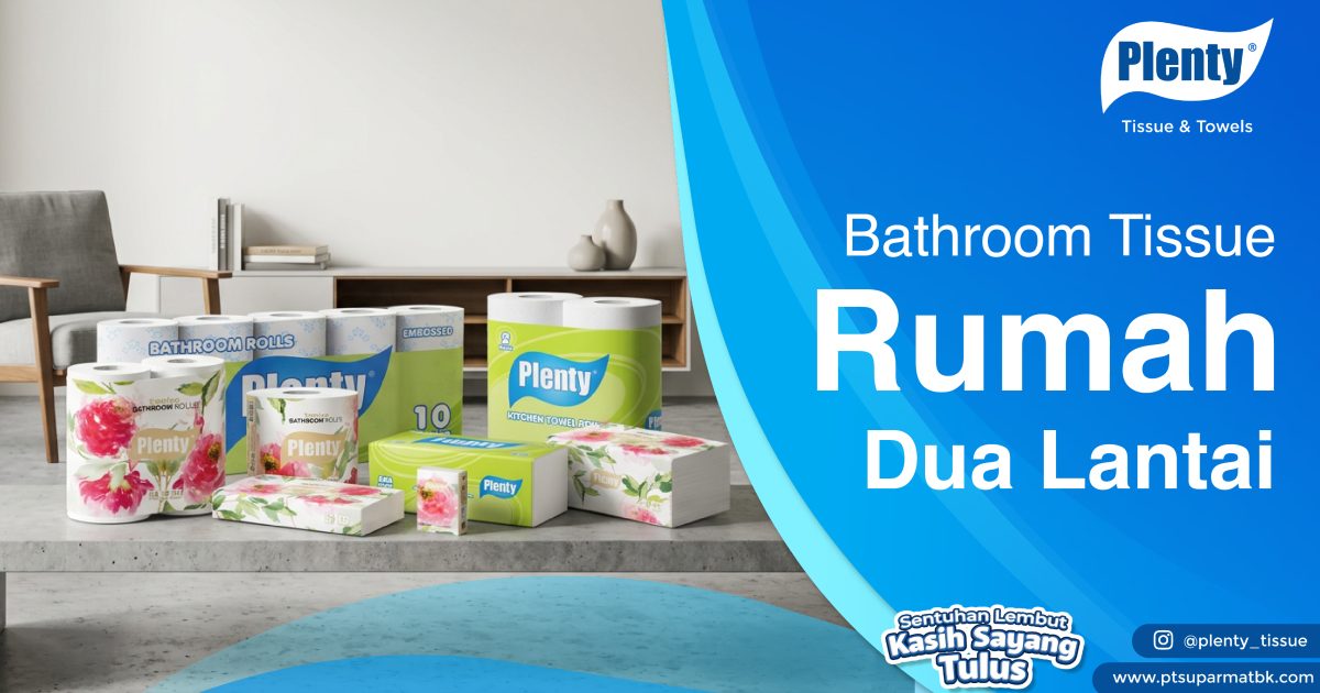 Bathroom Tissue Rumah Dua Lantai