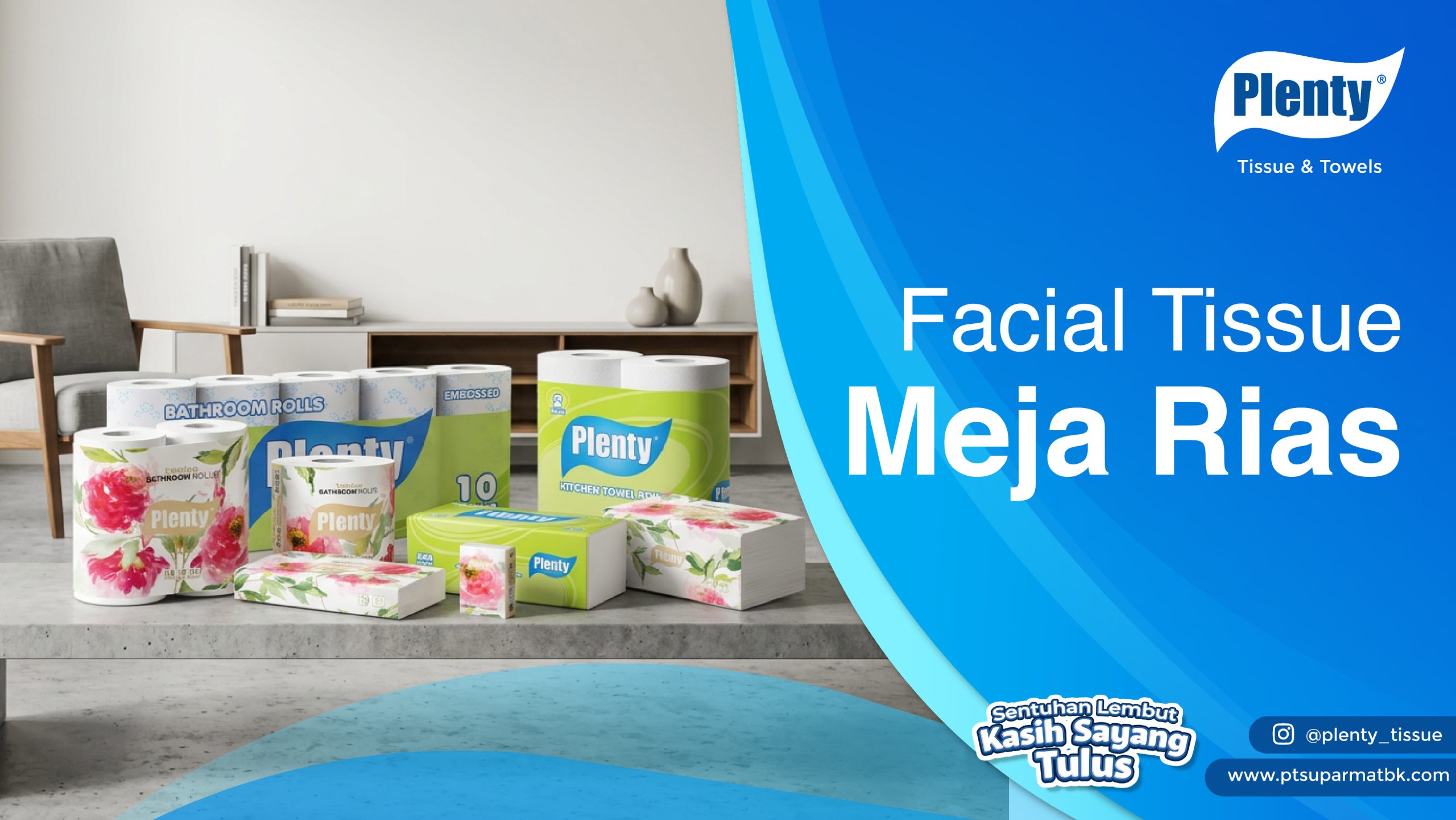 Facial Tissue Meja Rias