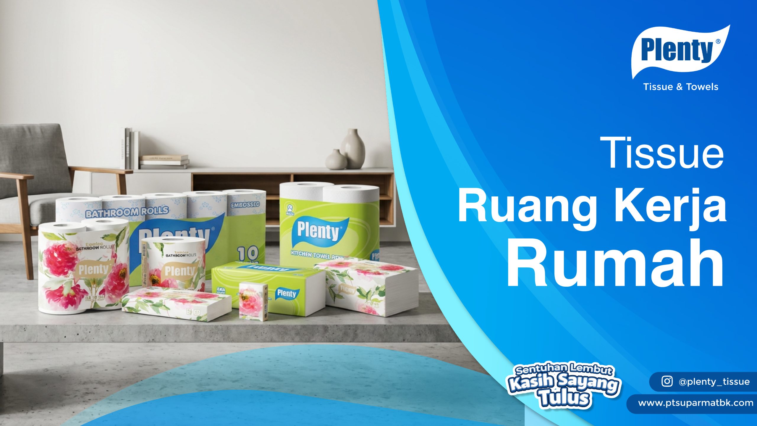 Tissue Ruang Kerja Rumah