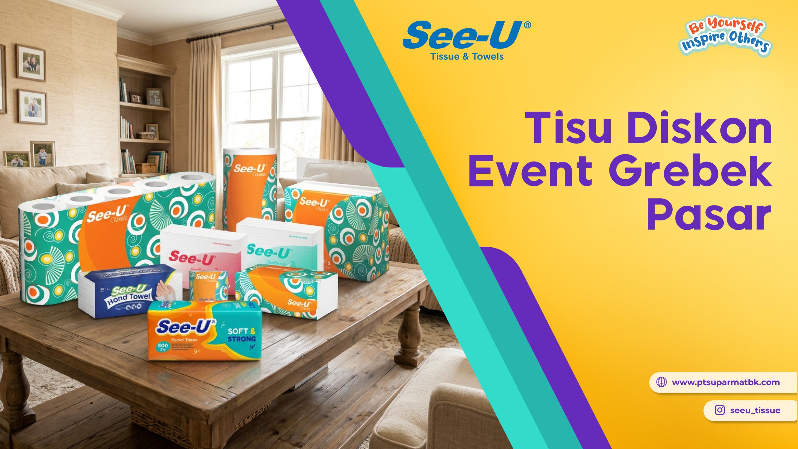 Tisu Diskon Event Grebek Pasar