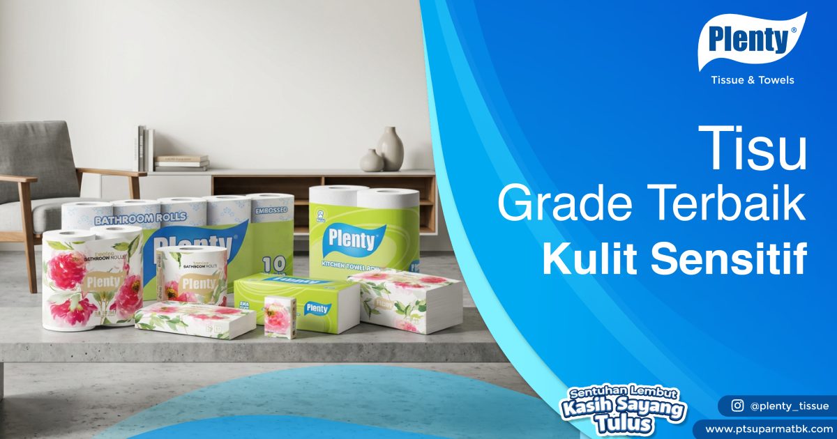 Tisu Grade Terbaik Kulit Sensitif