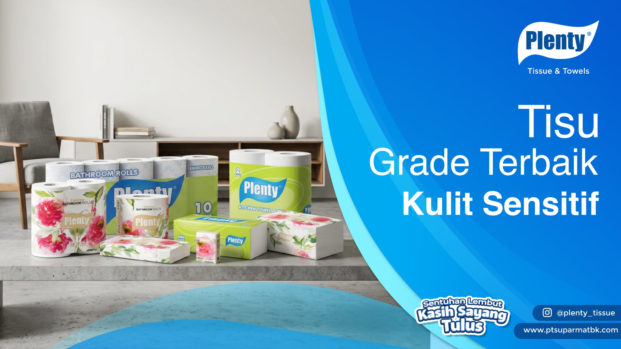 Tisu Grade Terbaik Kulit Sensitif