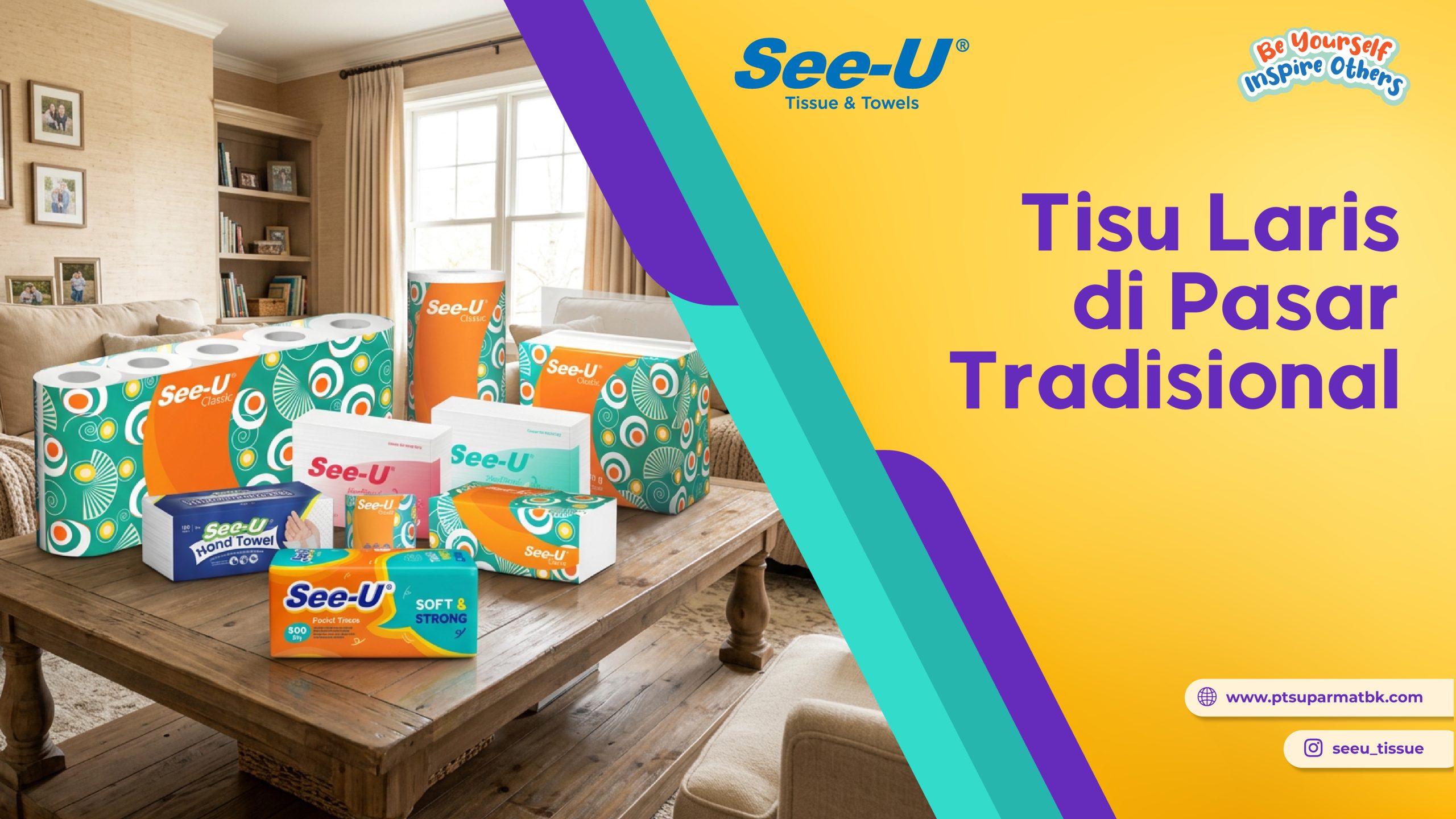 Tisu Laris di Pasar