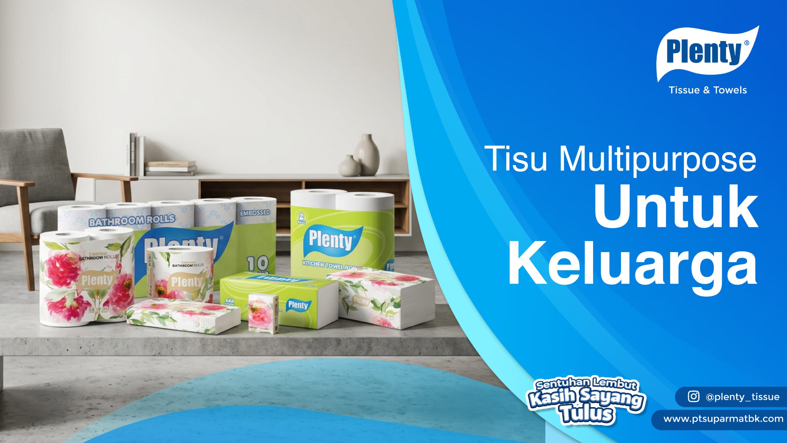 Tisu Multipurpose Untuk Keluarga
