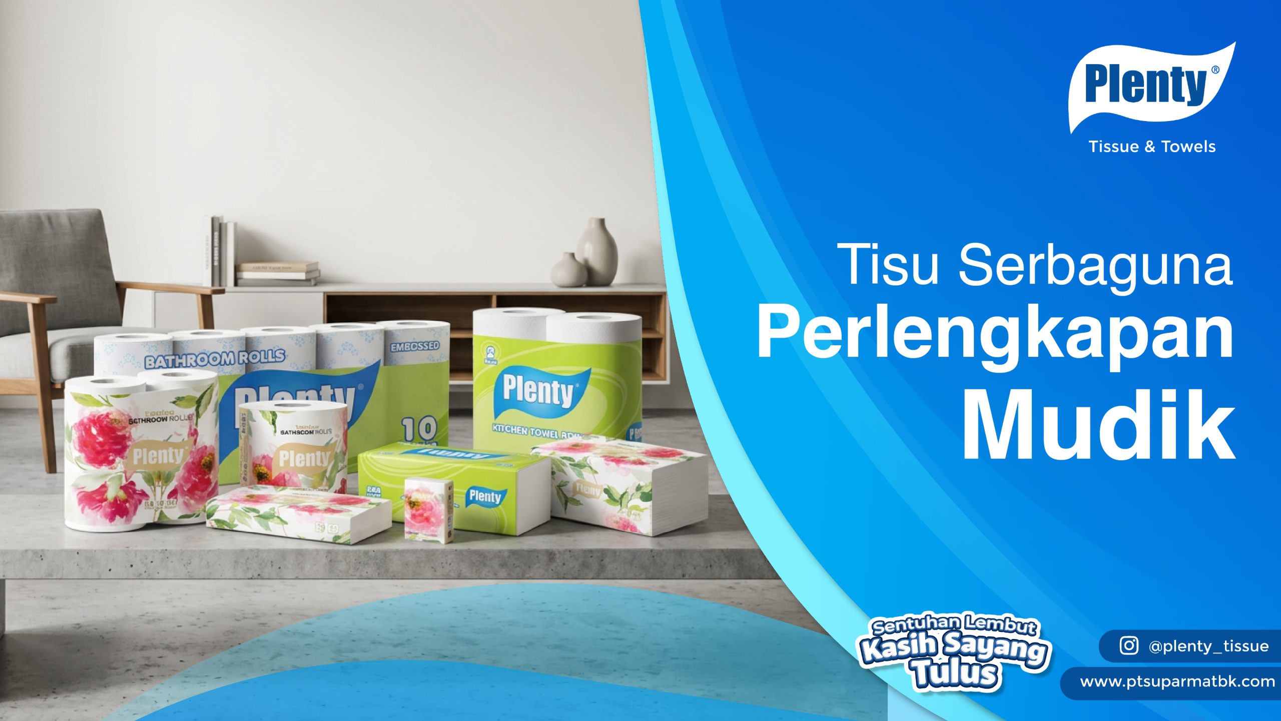 Tisu Serbaguna Perlengkapan Mudik