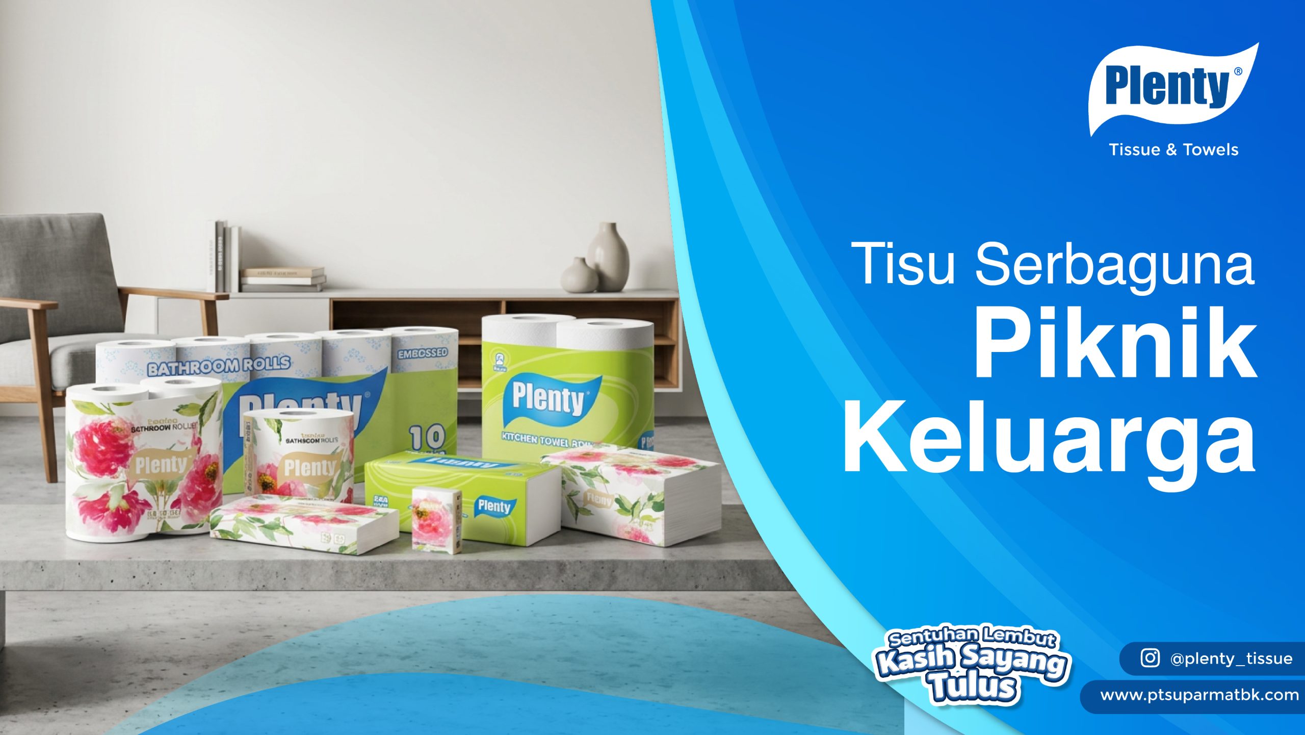 Tisu Serbaguna Piknik Keluarga