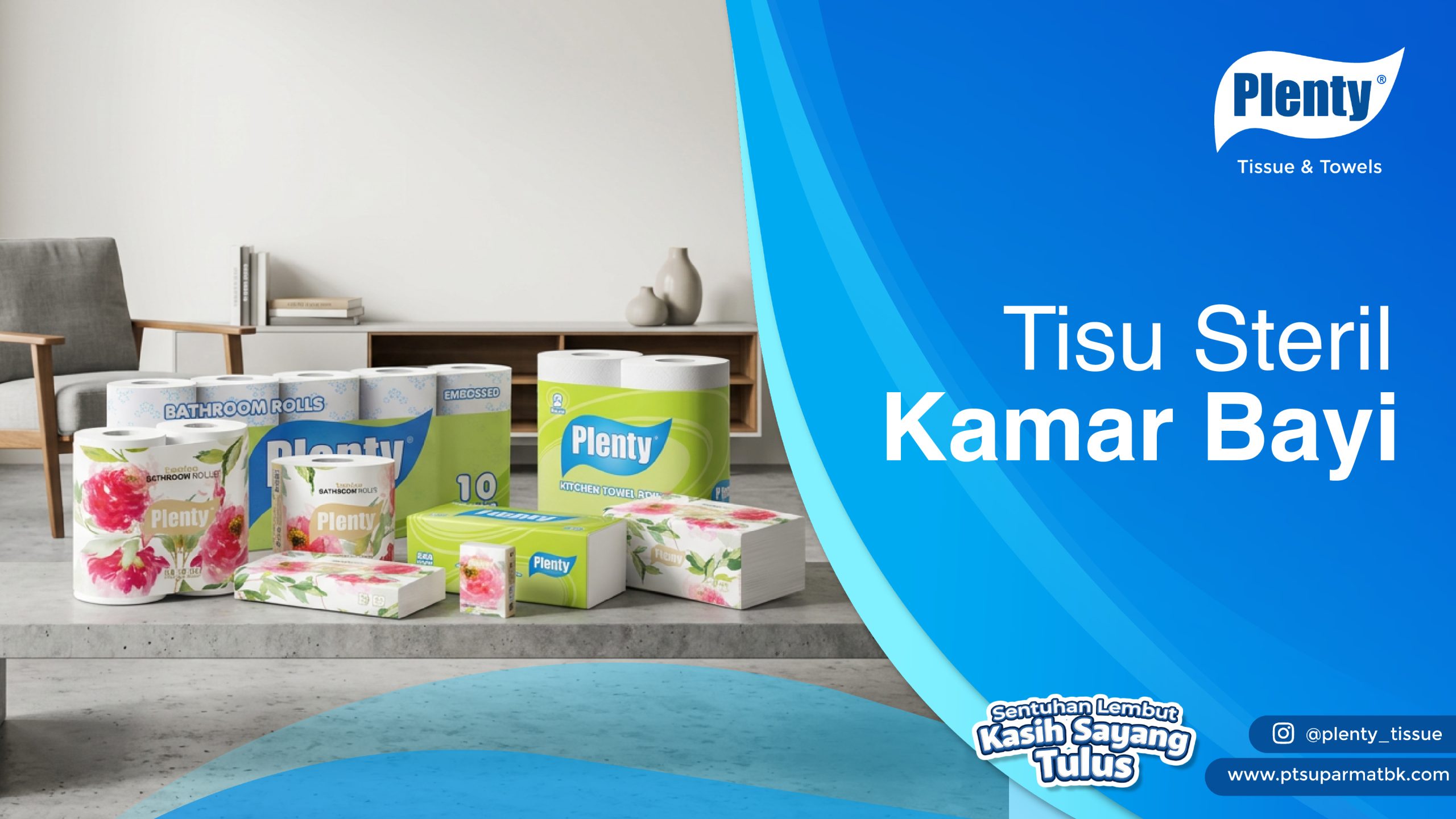 Tisu Steril Kamar bayi