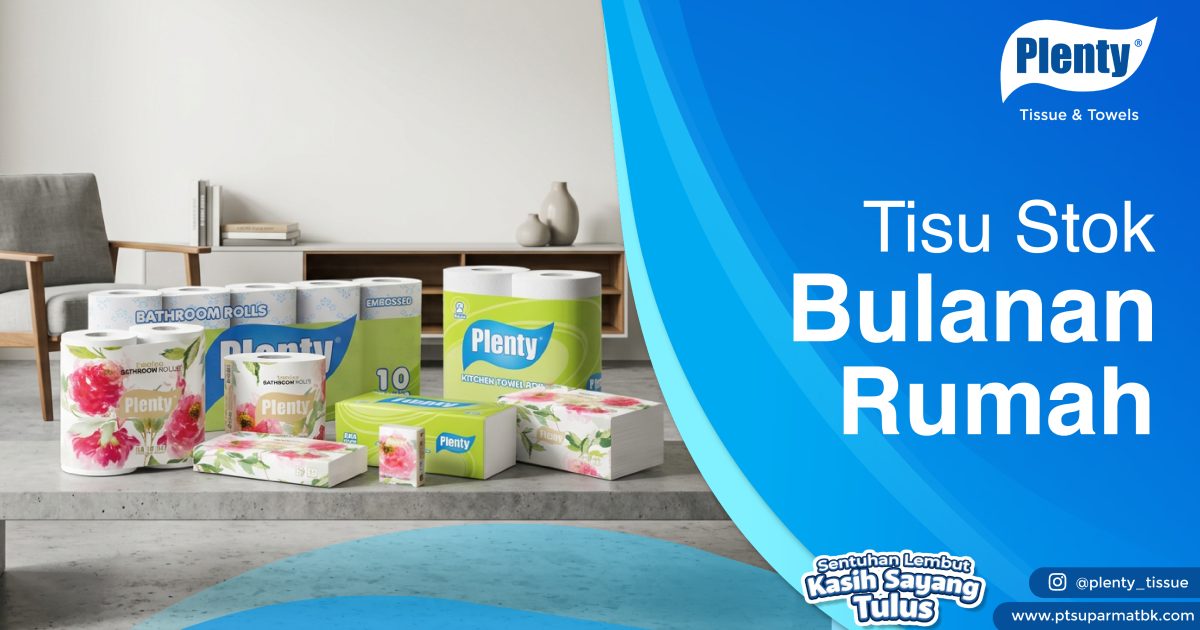 Tisu Stok Bulanan Rumah
