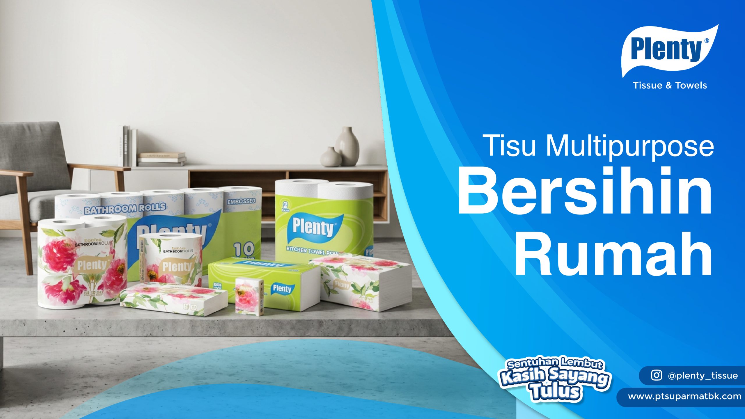 Tisu multipurpose bersihin rumah