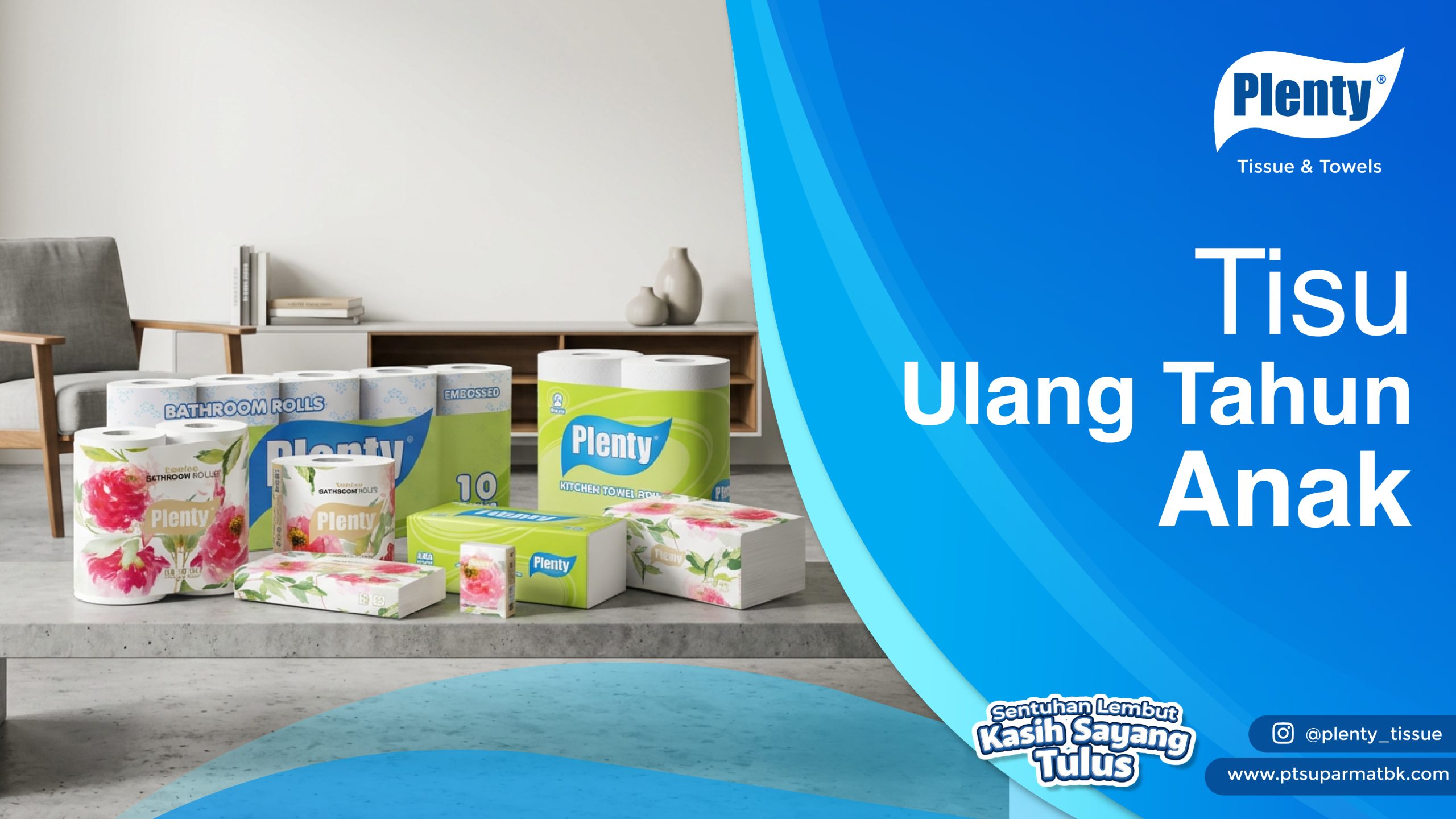 Tisu Ulang Tahun Anak