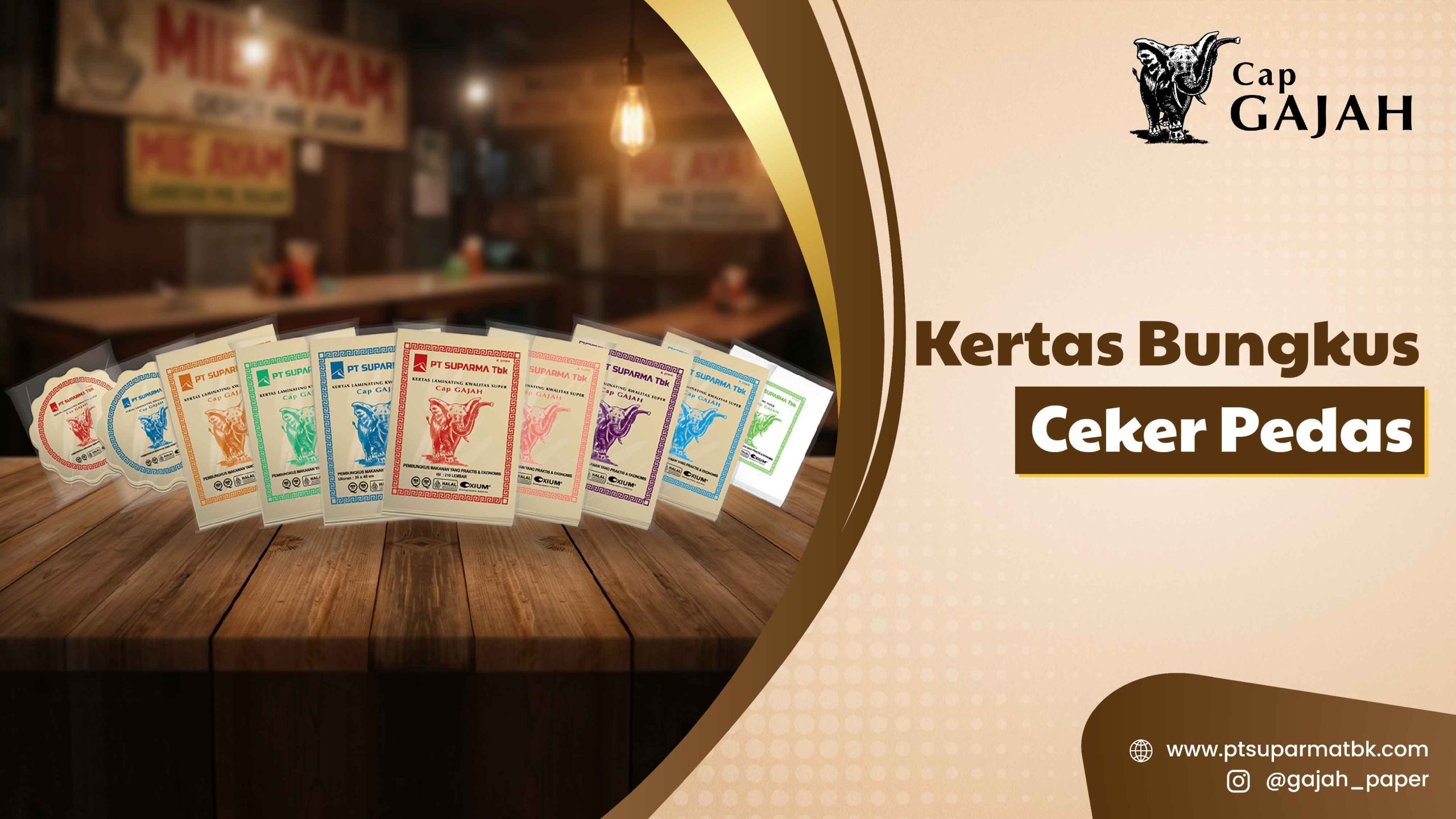 Kertas Pembungkus Ceker Pedas