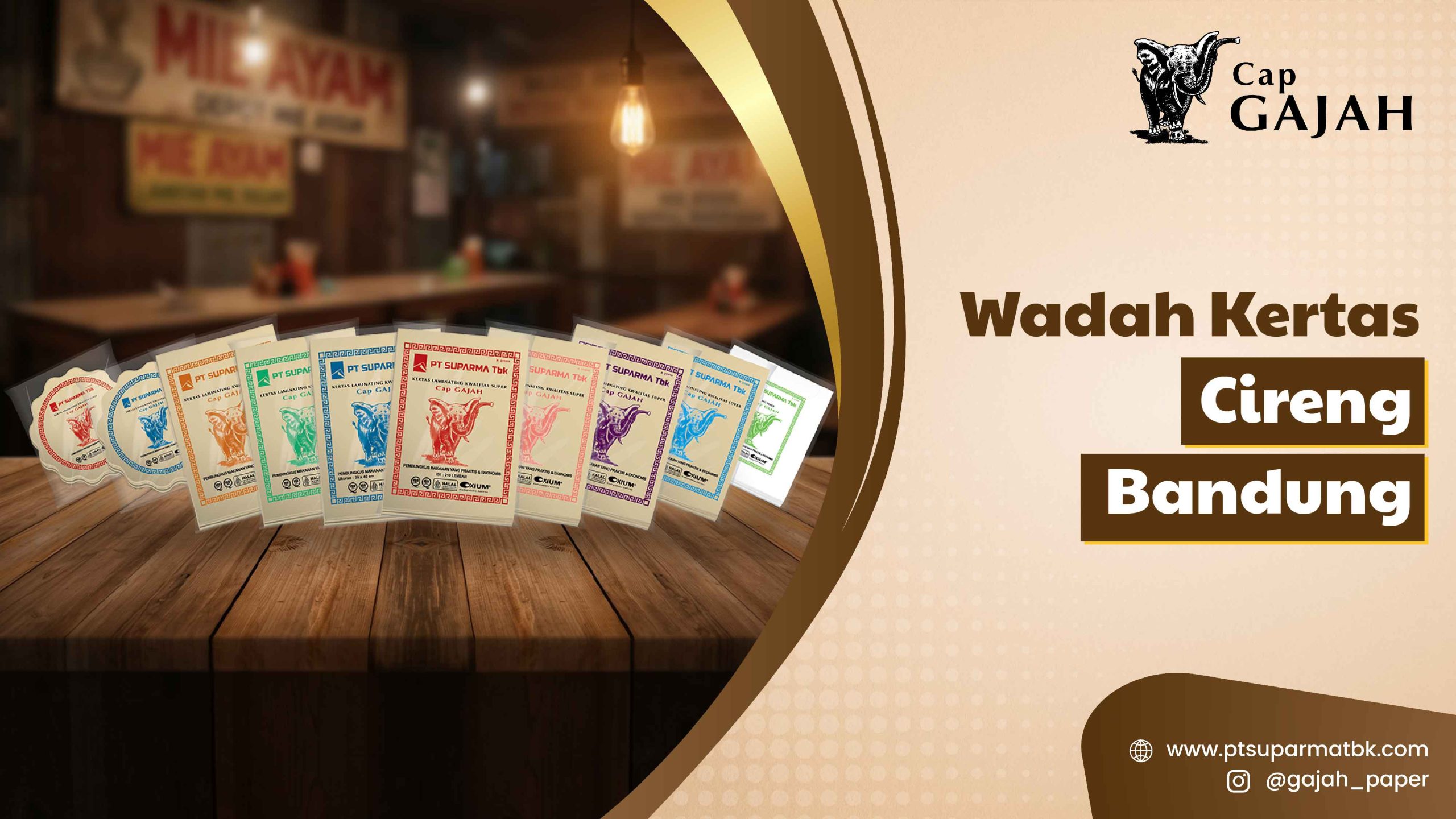 Wadah Kertas Cireng Bandung