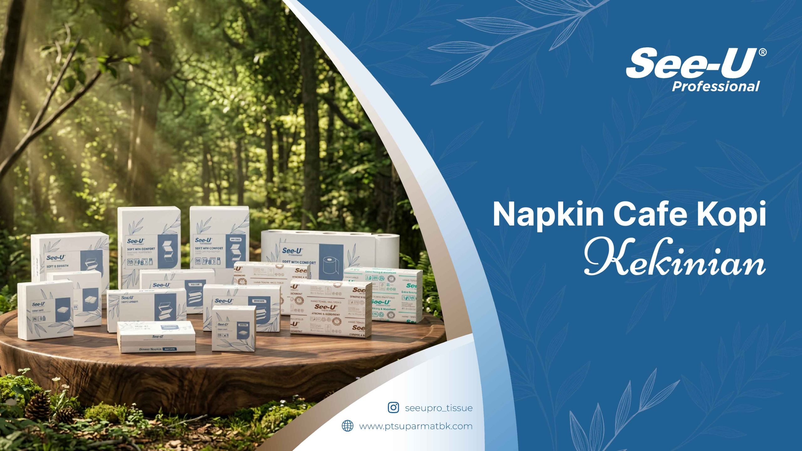 Napkin Cafe Kopi Kekinian