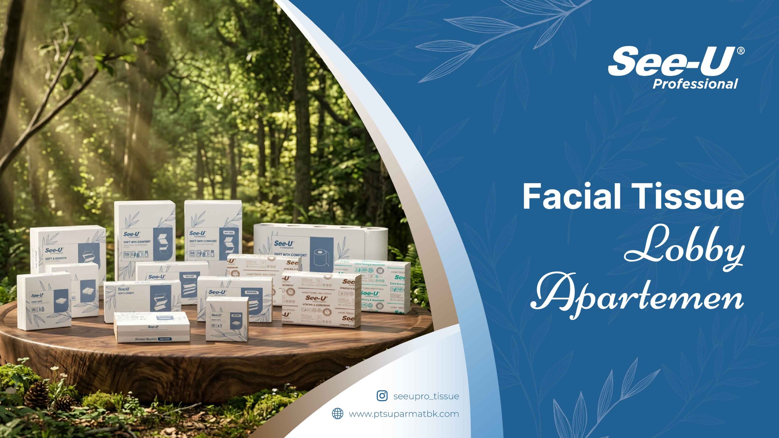 Facial Tissue Lobby Apartemen