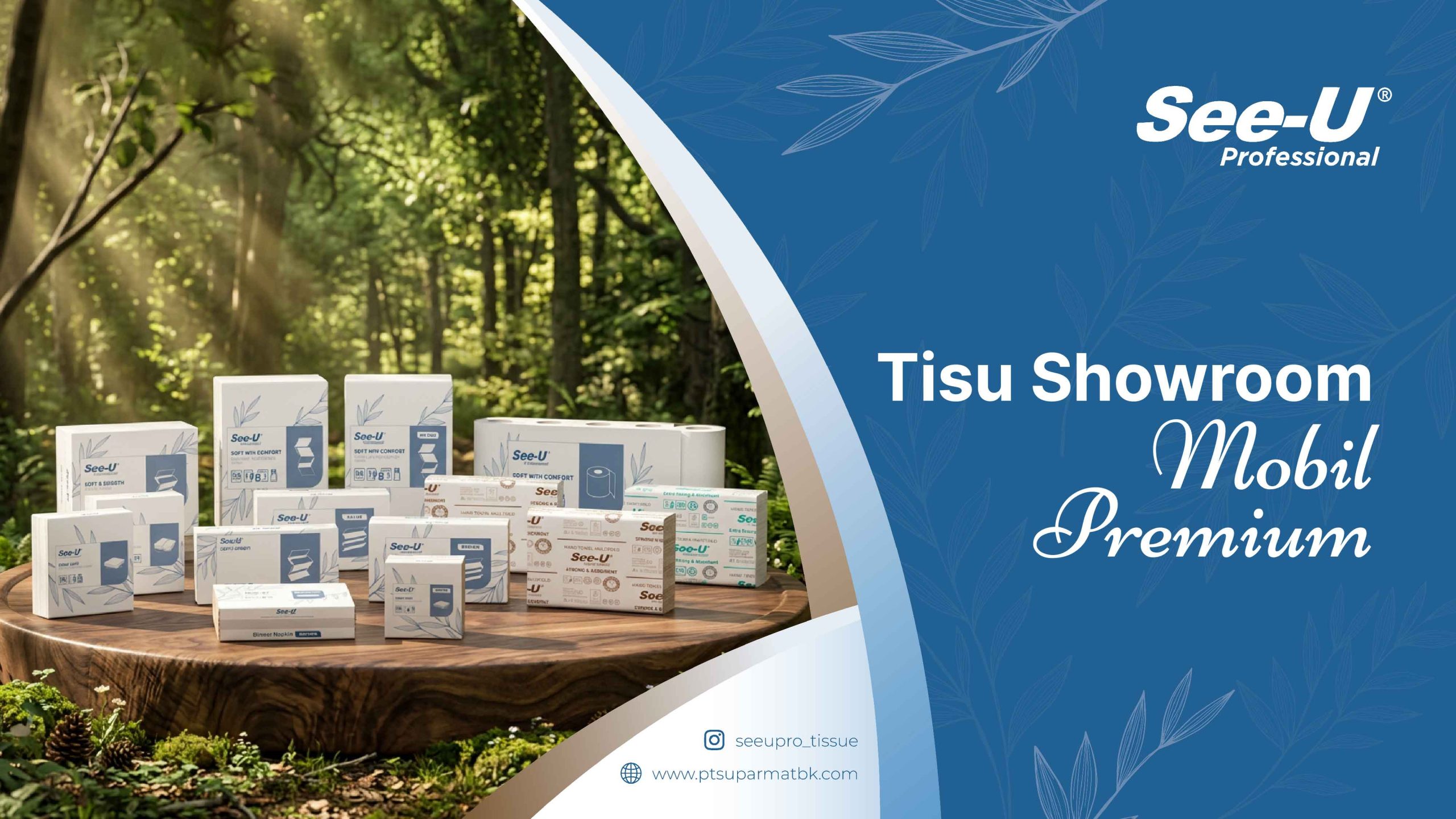 Tisu Showroom Mobil Premium