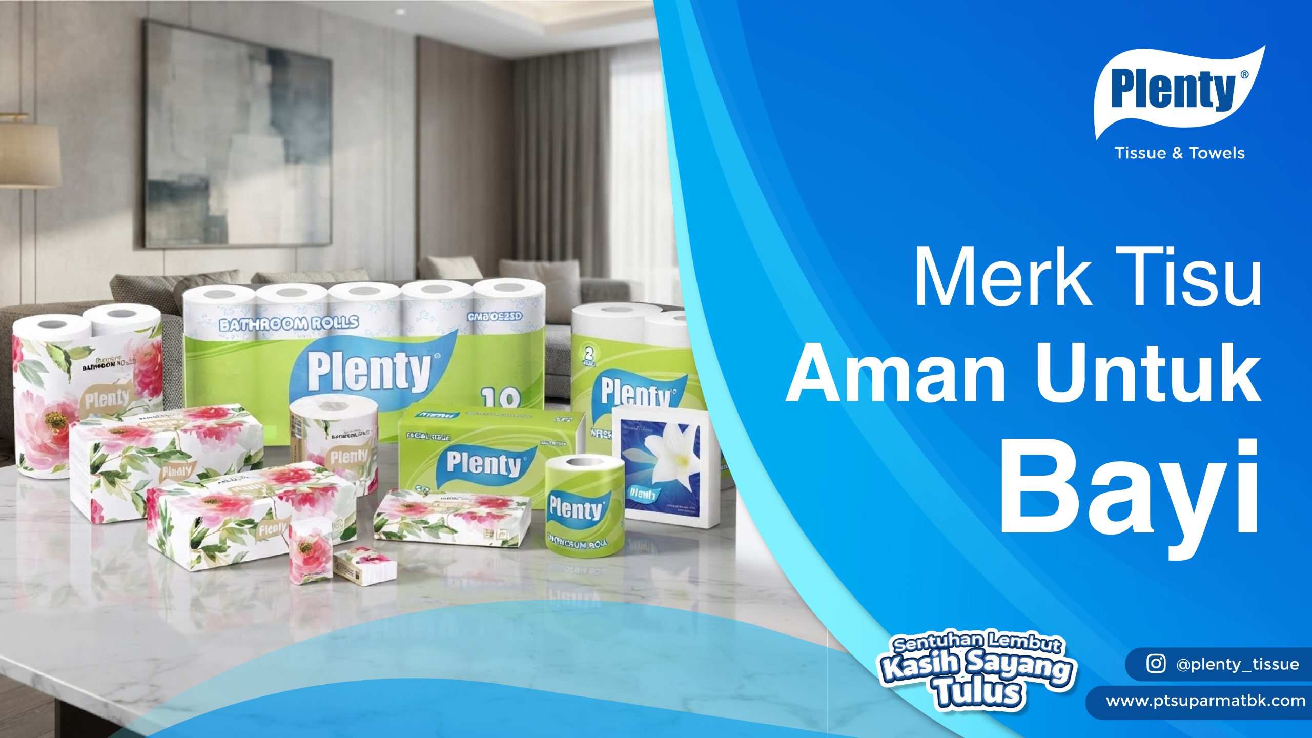Merk Tisu Aman untuk Bayi