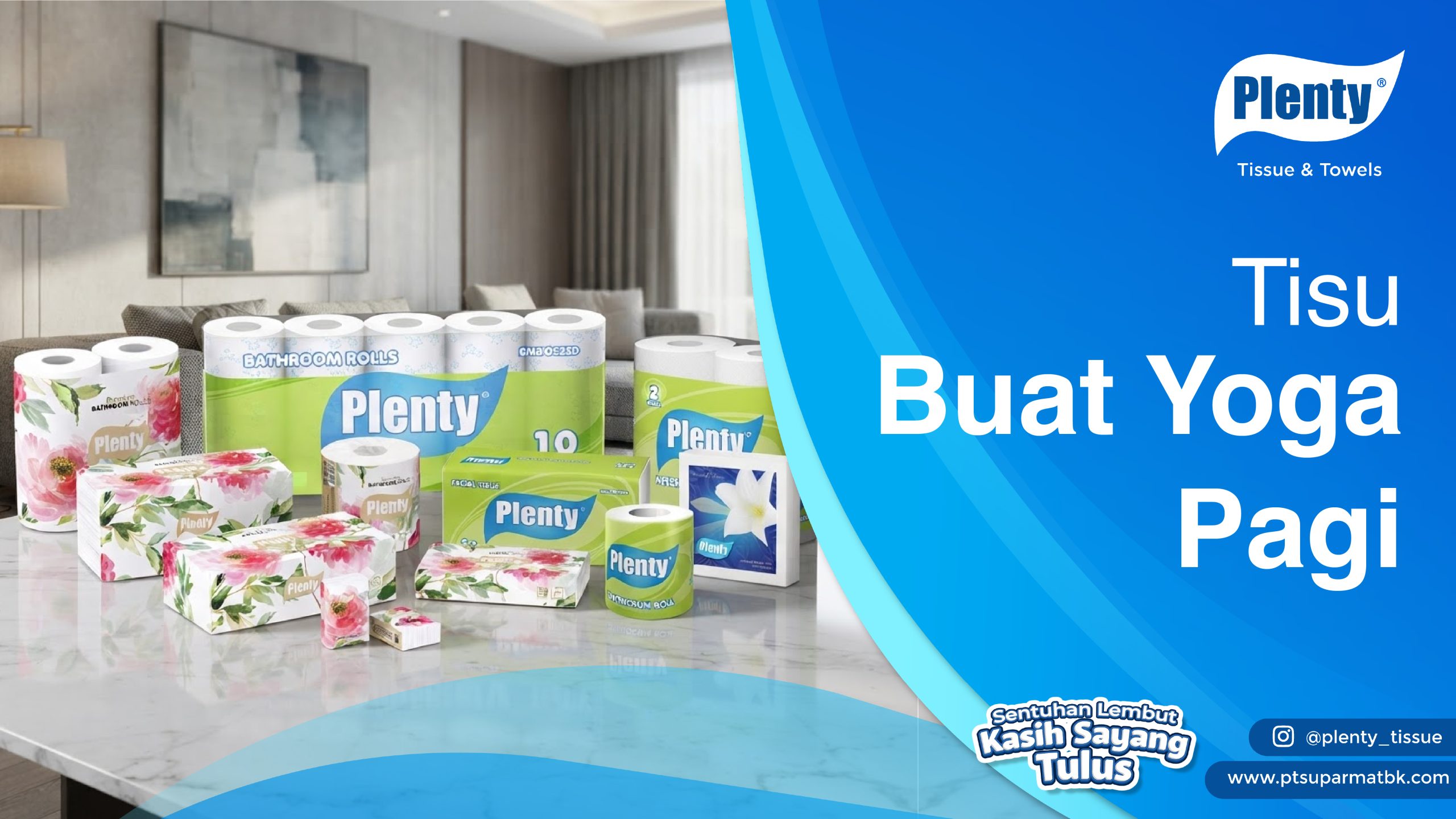Tisu Buat Yoga Pagi