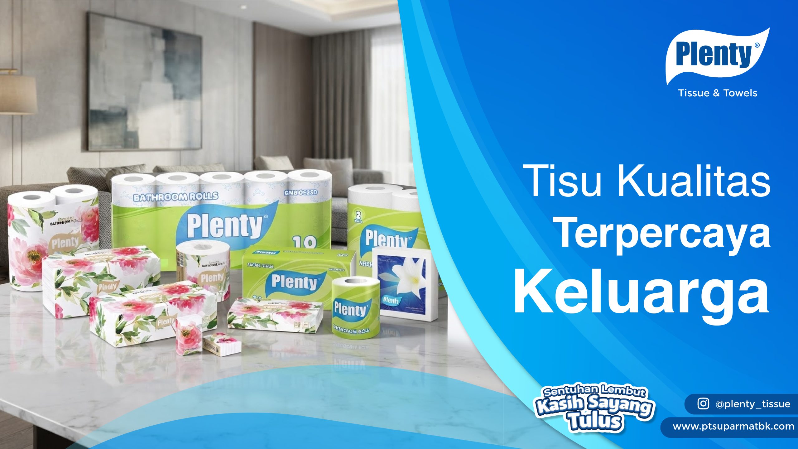 Tisu Kualitas Terpercaya Keluarga