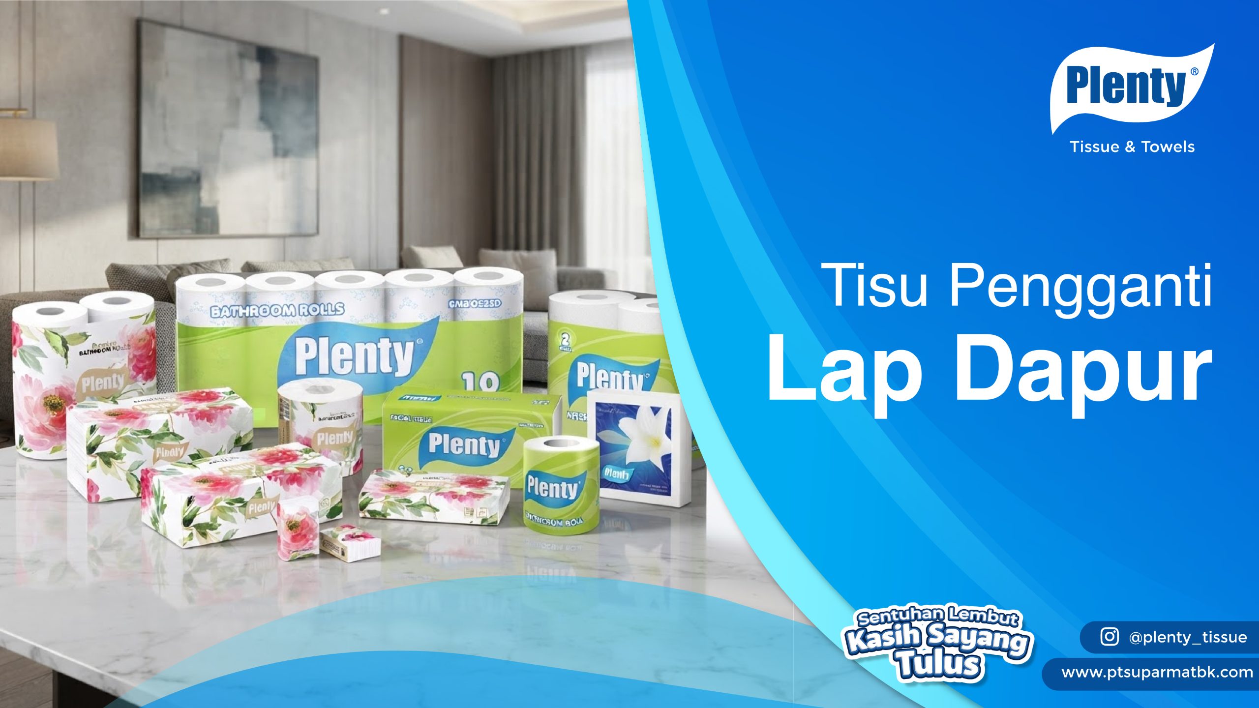 Tisu Pengganti Lap Dapur