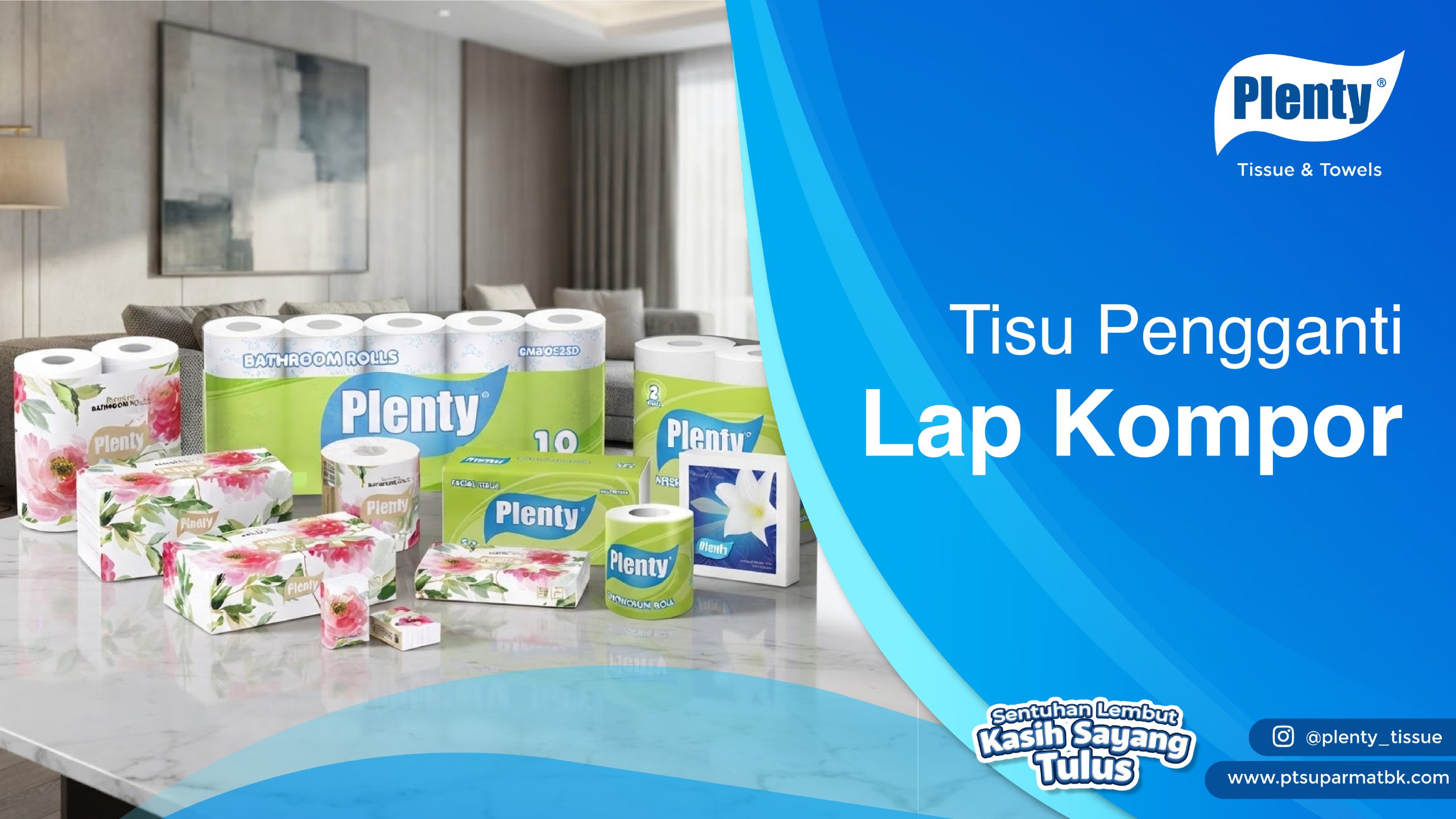 Tisu Pengganti Lap Kompor