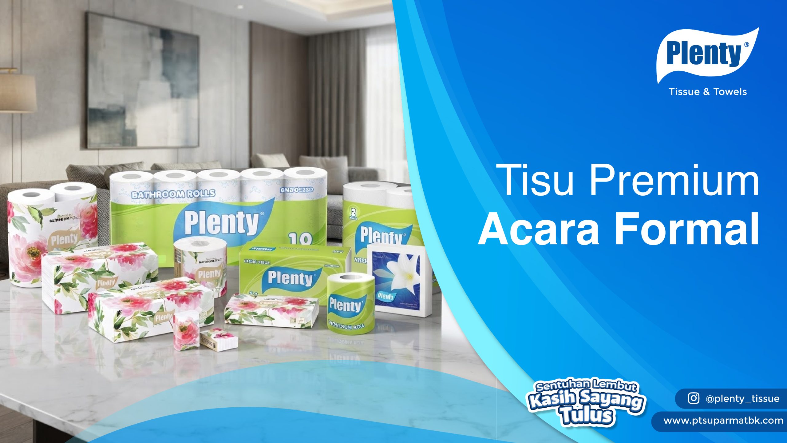 Tisu Premium Acara Formal Keluarga