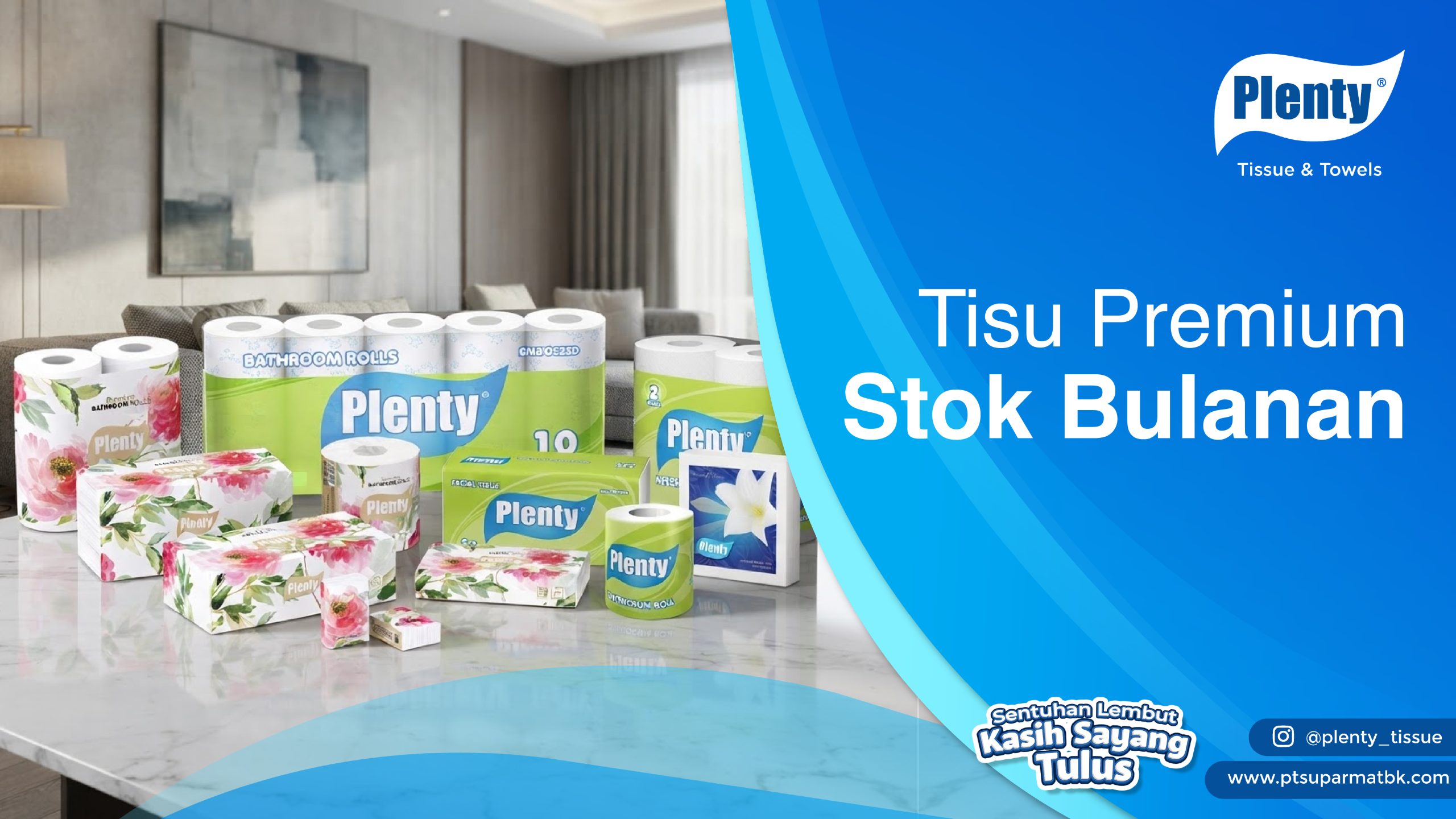Tisu Premium Stok Bulanan