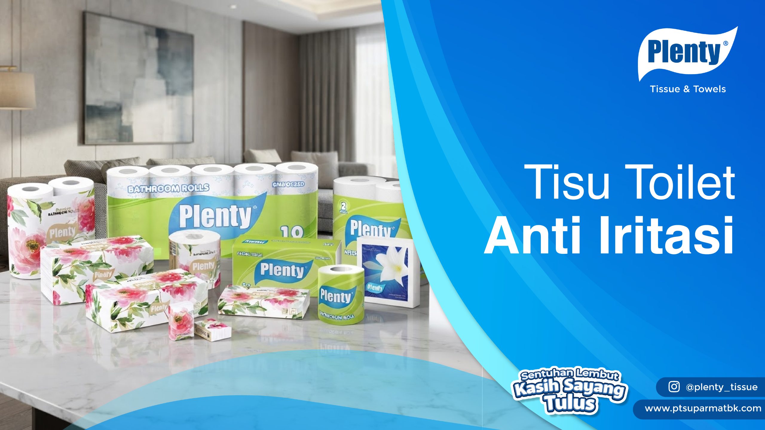 Tisu Toilet Anti Iritasi