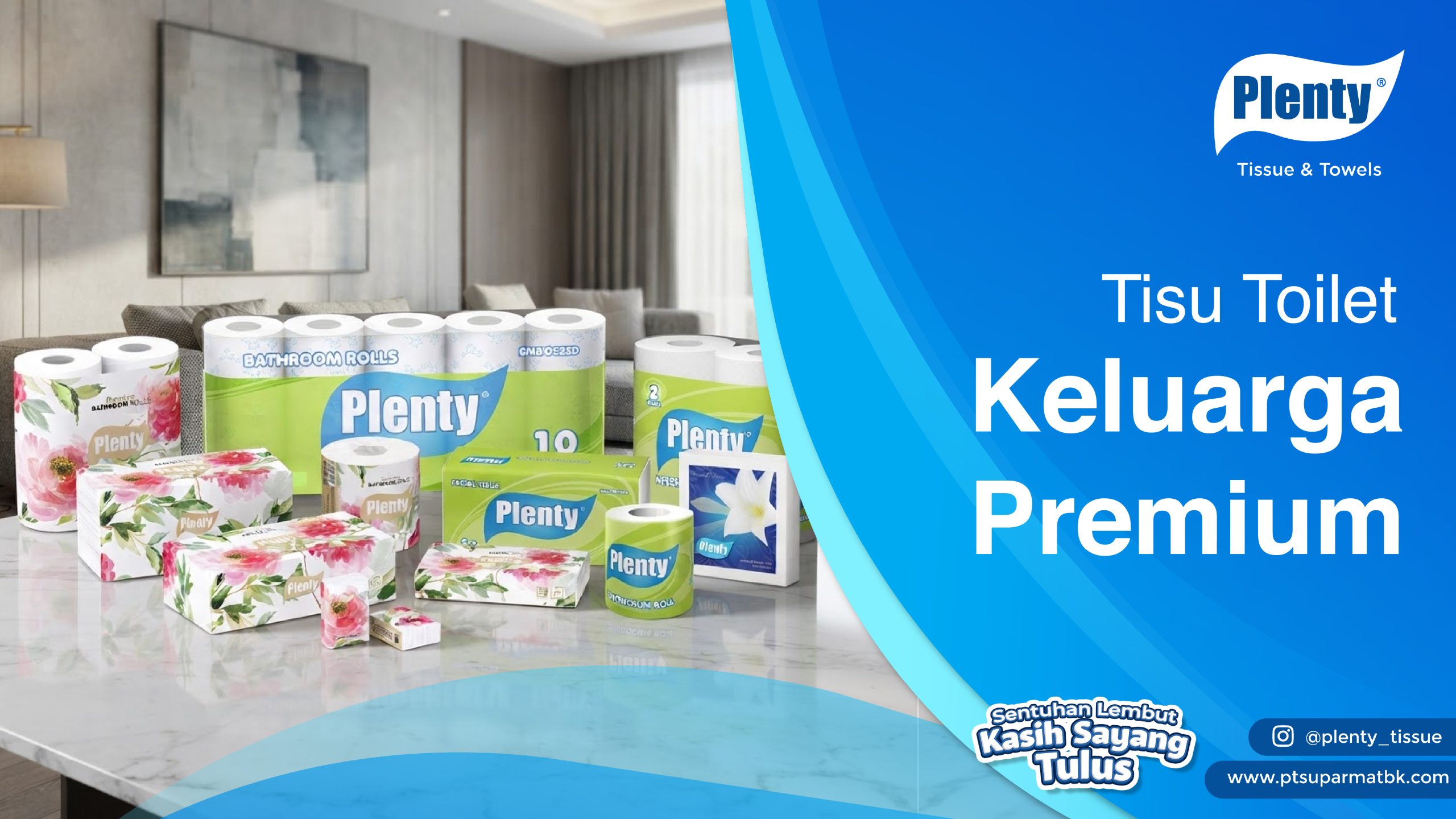 Tisu Toilet Keluarga Premium